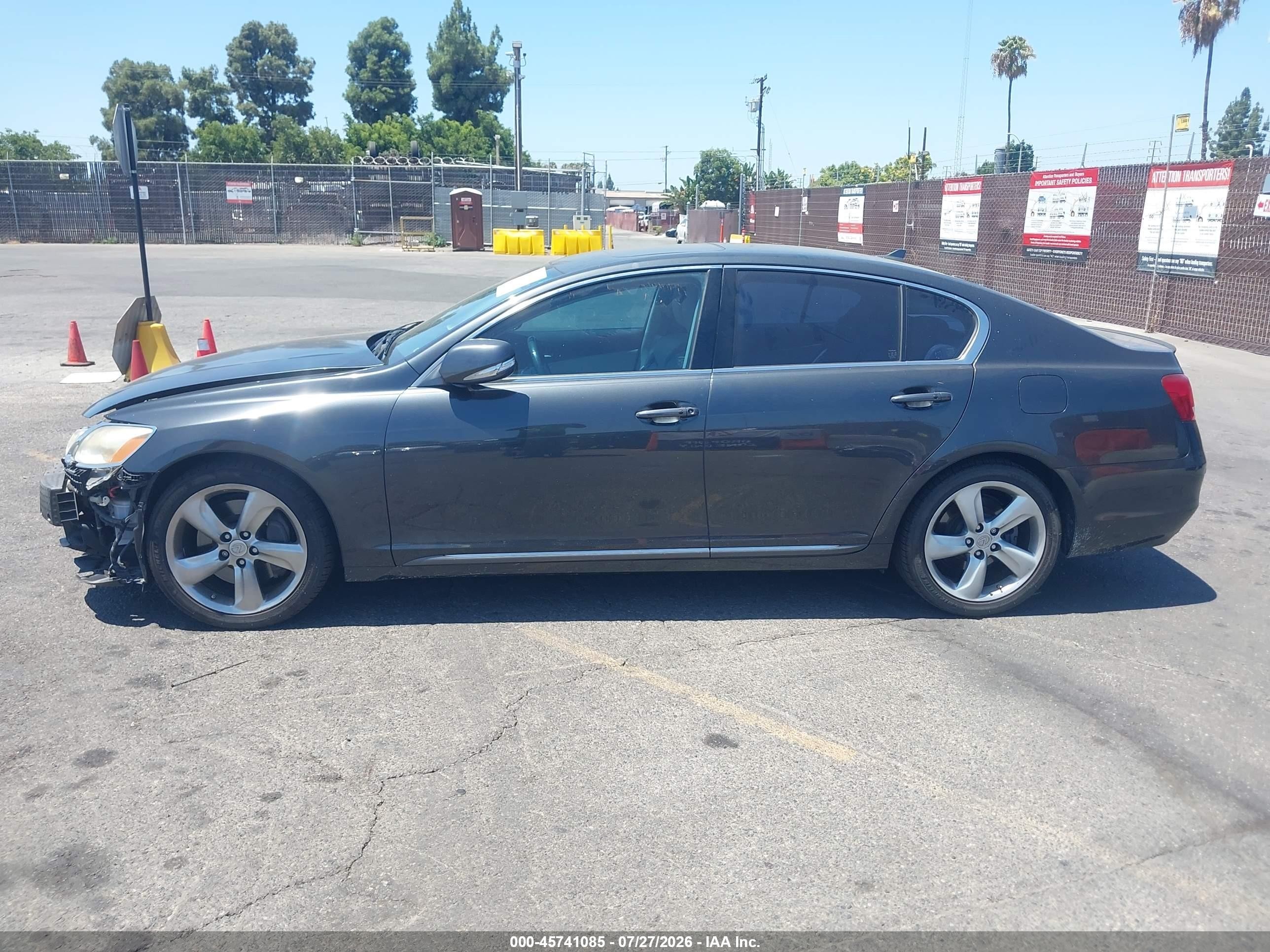 2011 Lexus Gs 350   Gray vin: JTHBE1KS6B0051826