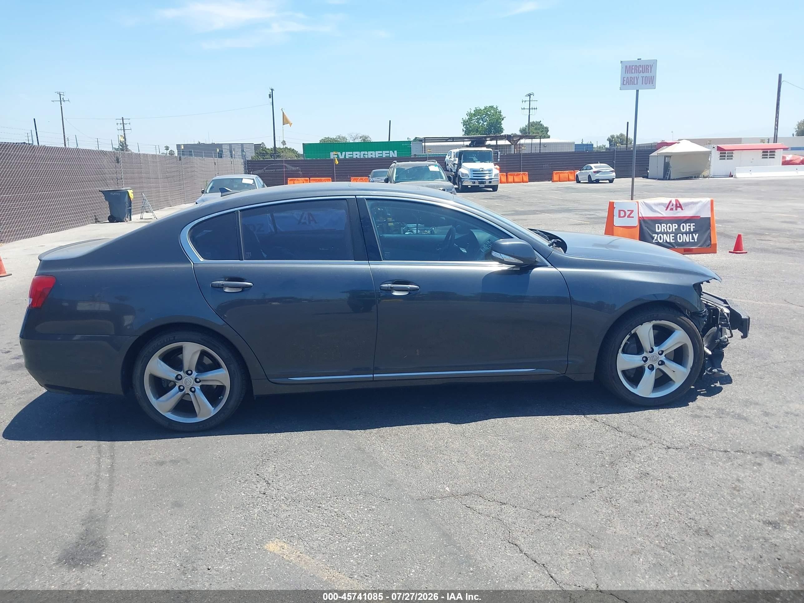 2011 Lexus Gs 350   Gray vin: JTHBE1KS6B0051826