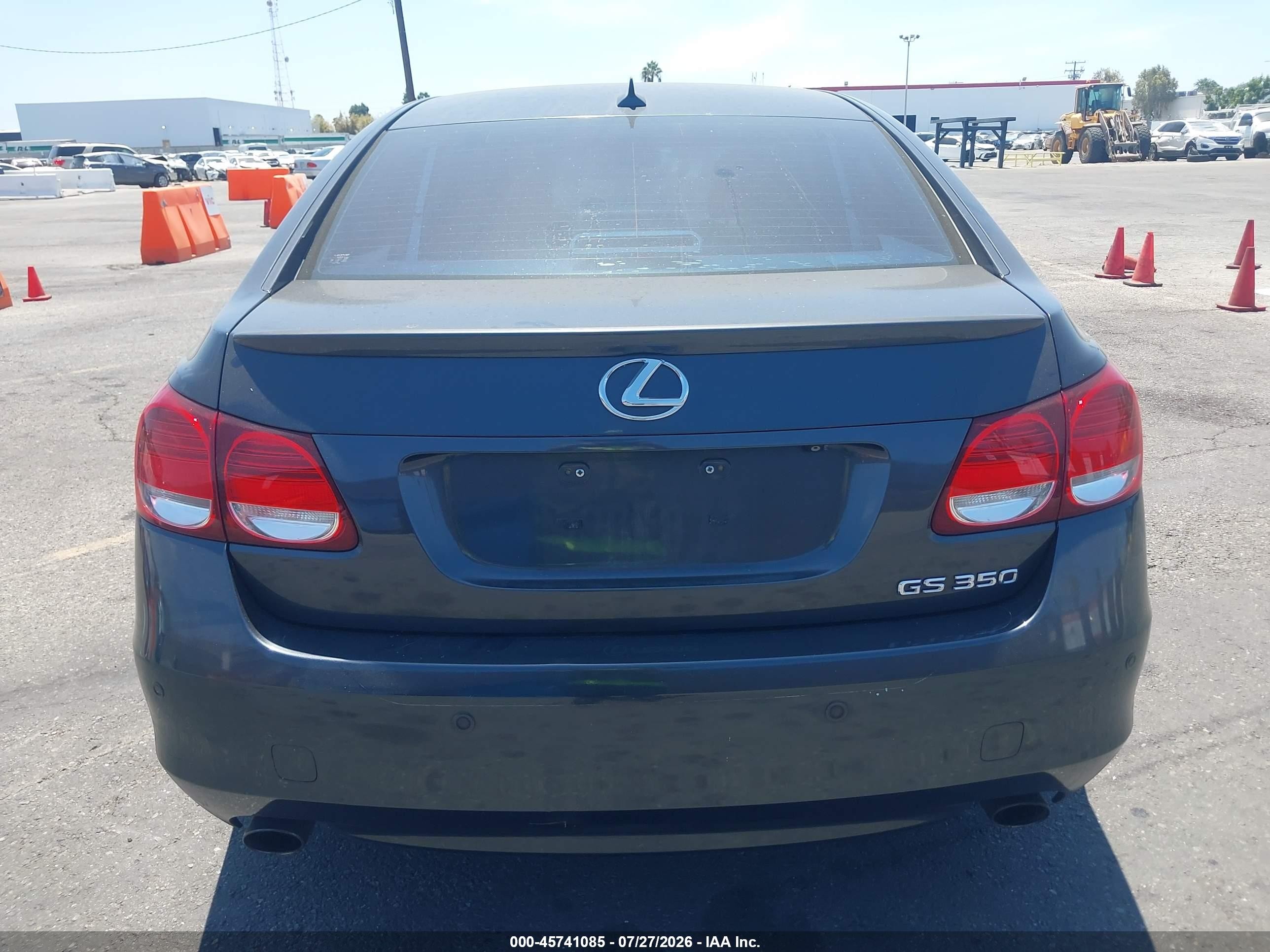 2011 Lexus Gs 350   Gray vin: JTHBE1KS6B0051826
