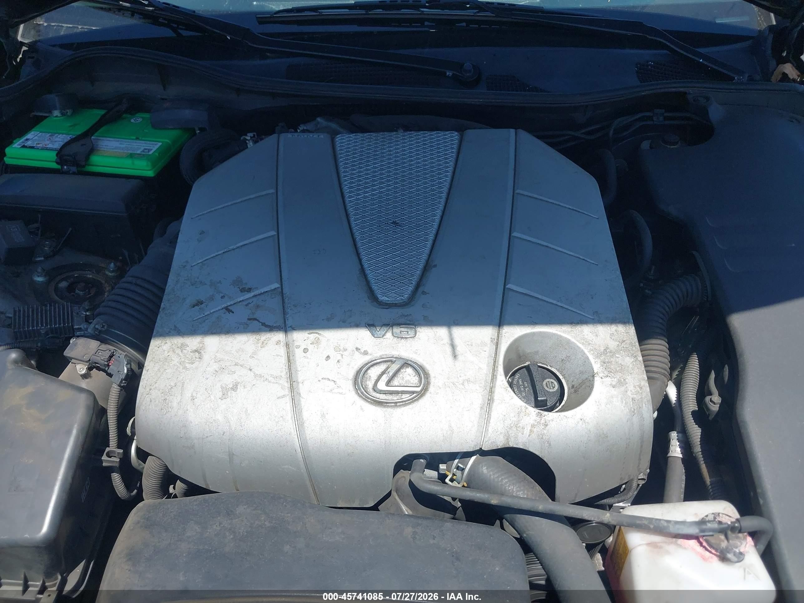 2011 Lexus Gs 350   Gray vin: JTHBE1KS6B0051826