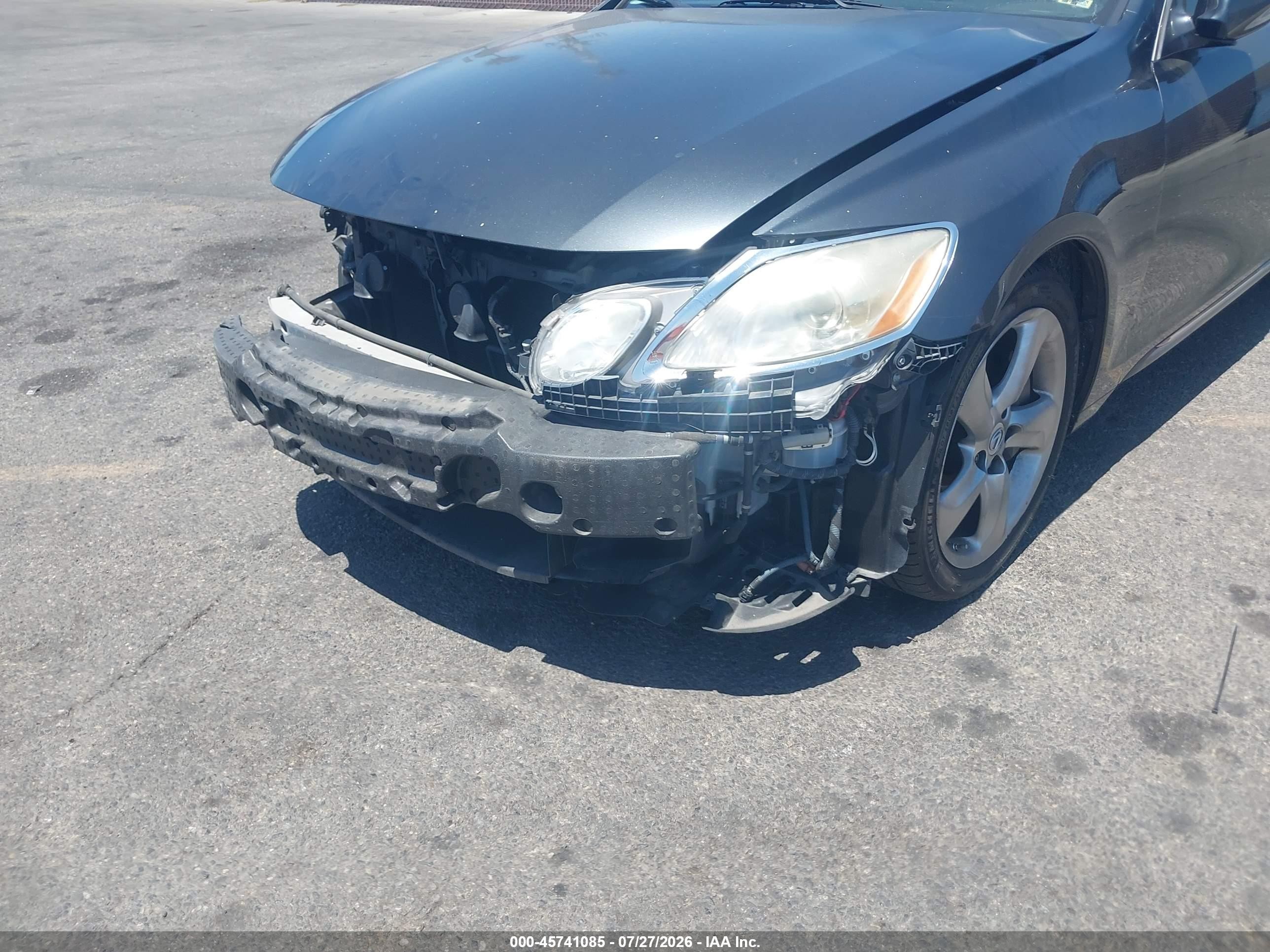 2011 Lexus Gs 350   Gray vin: JTHBE1KS6B0051826
