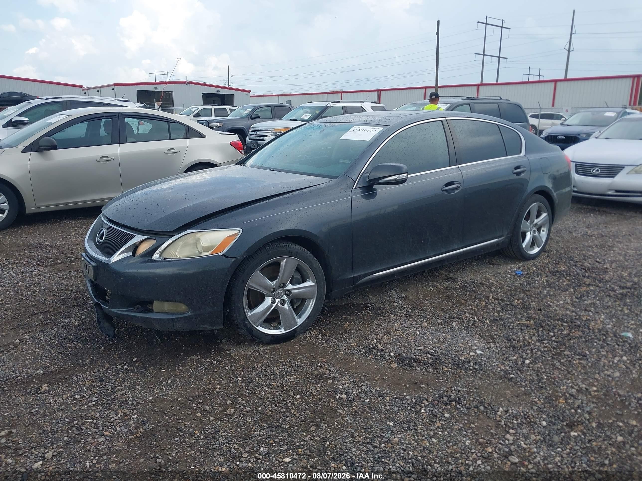 2011 Lexus Gs 350   Серый vin: JTHBE1KS6B0053303