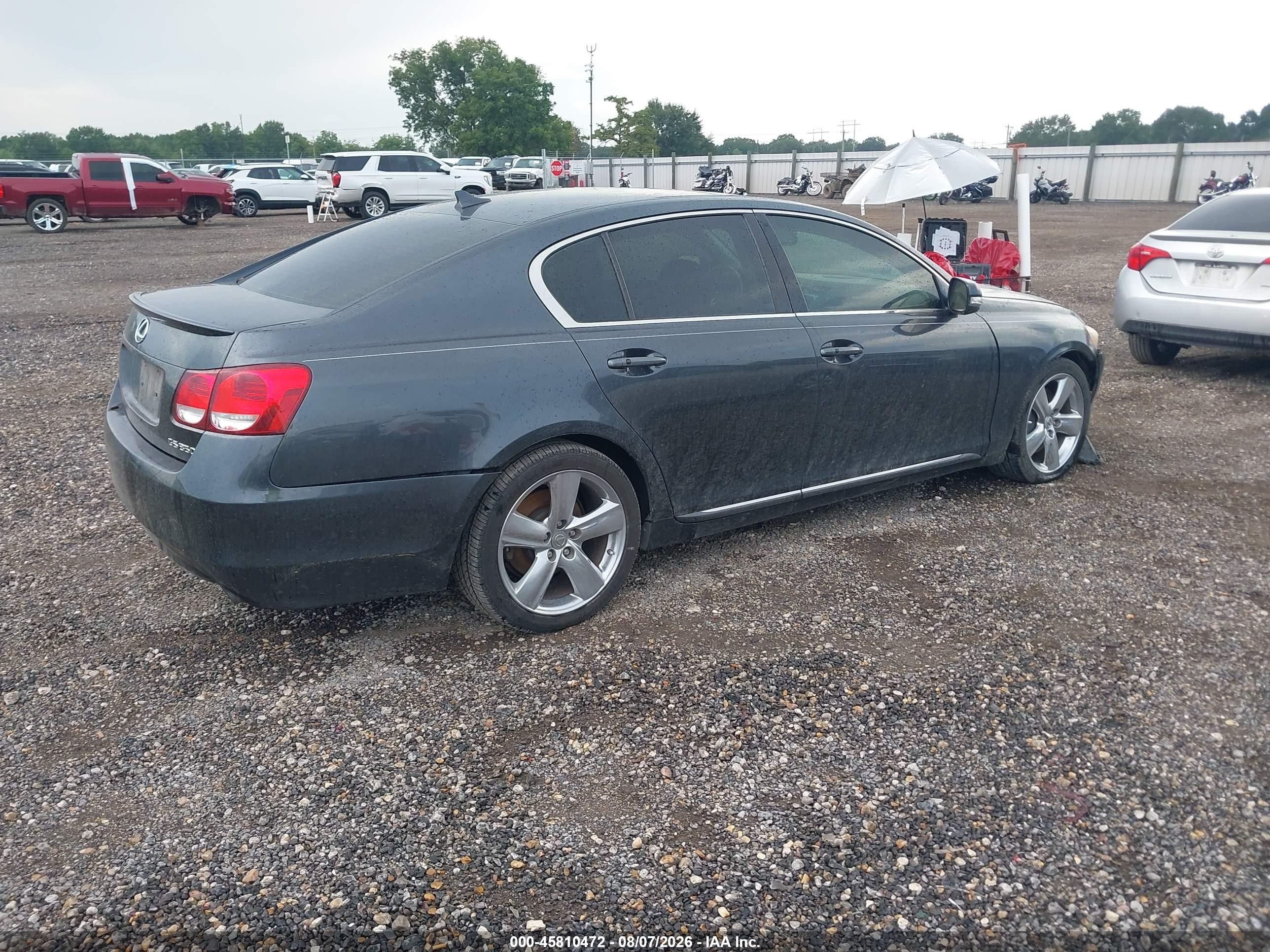 2011 Lexus Gs 350   Серый vin: JTHBE1KS6B0053303