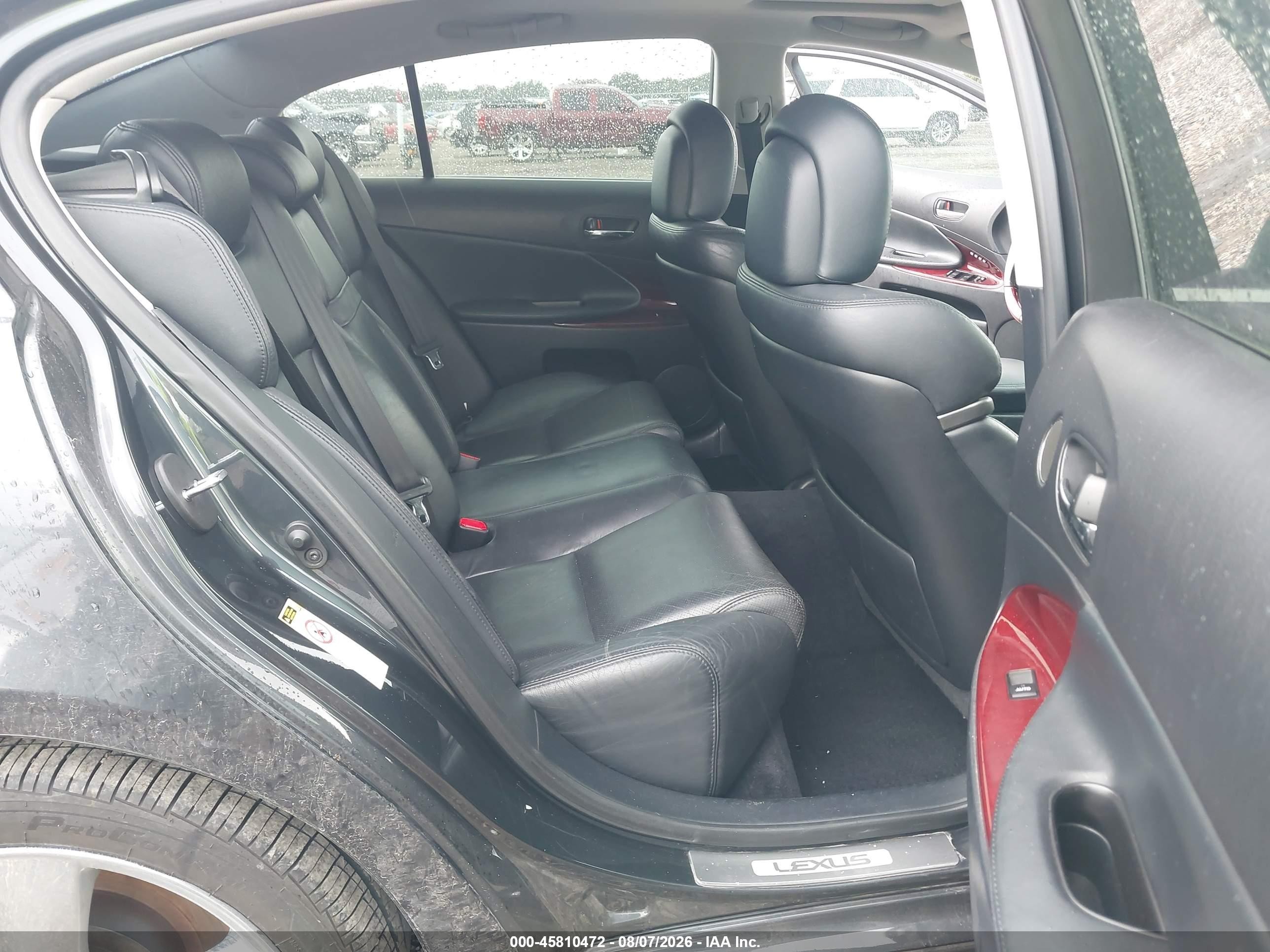 2011 Lexus Gs 350   Серый vin: JTHBE1KS6B0053303