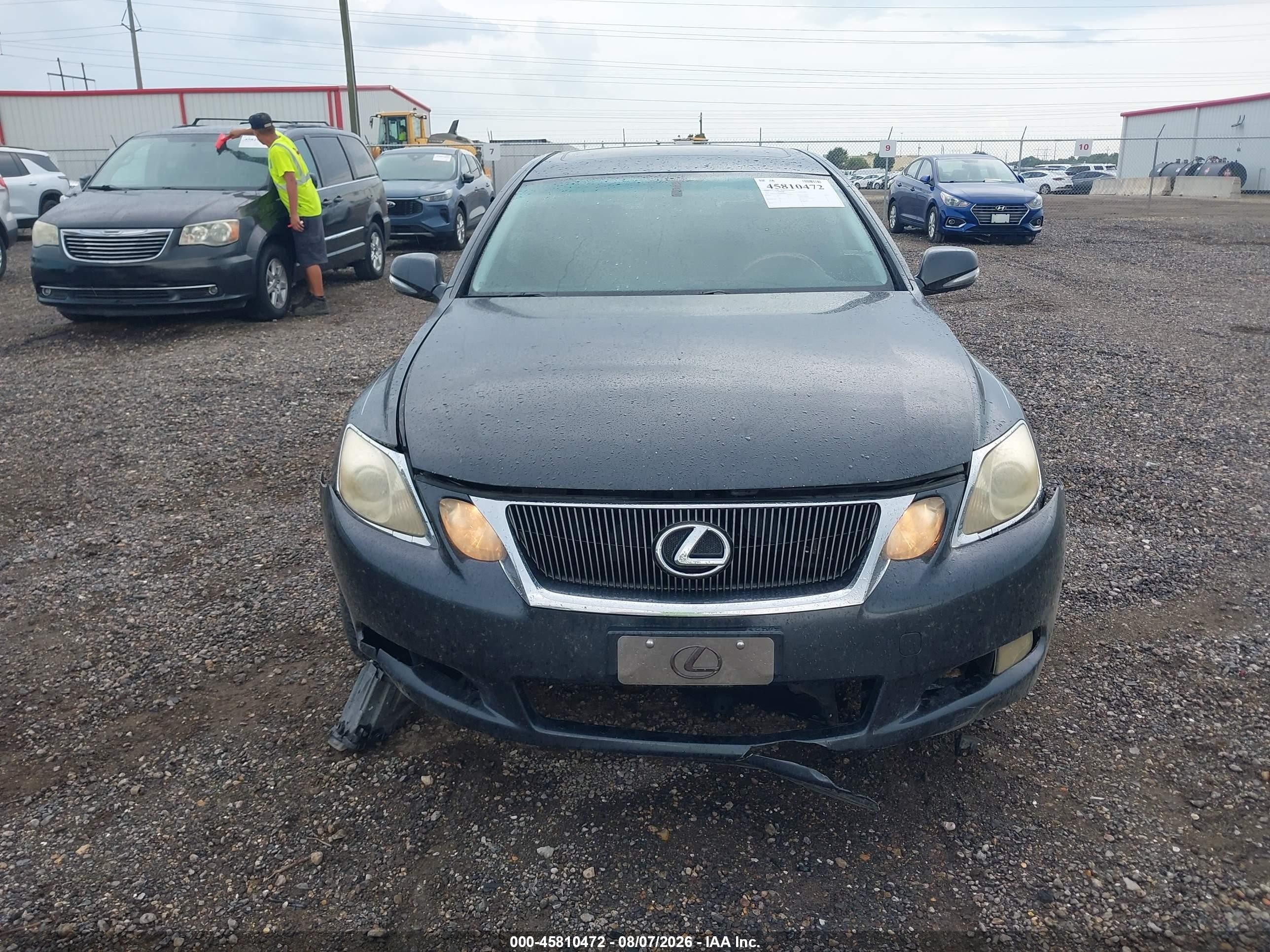 2011 Lexus Gs 350   Серый vin: JTHBE1KS6B0053303