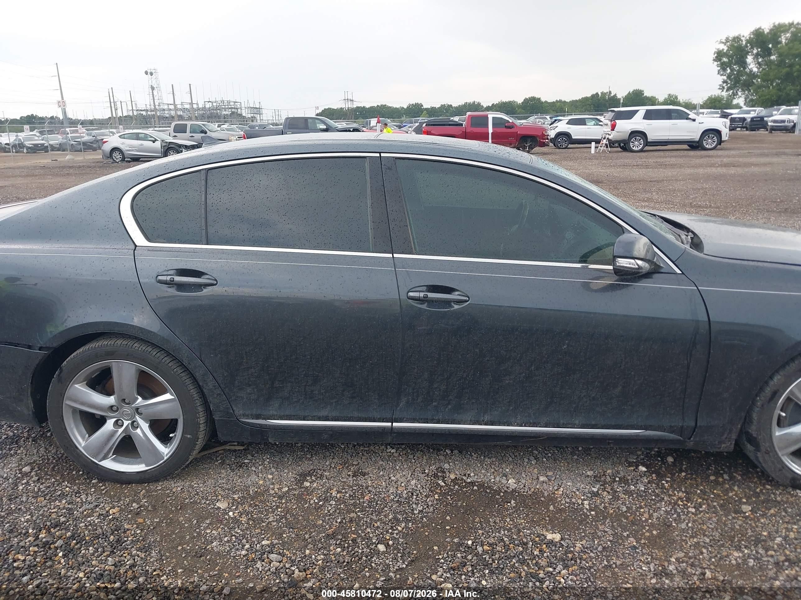 2011 Lexus Gs 350   Серый vin: JTHBE1KS6B0053303