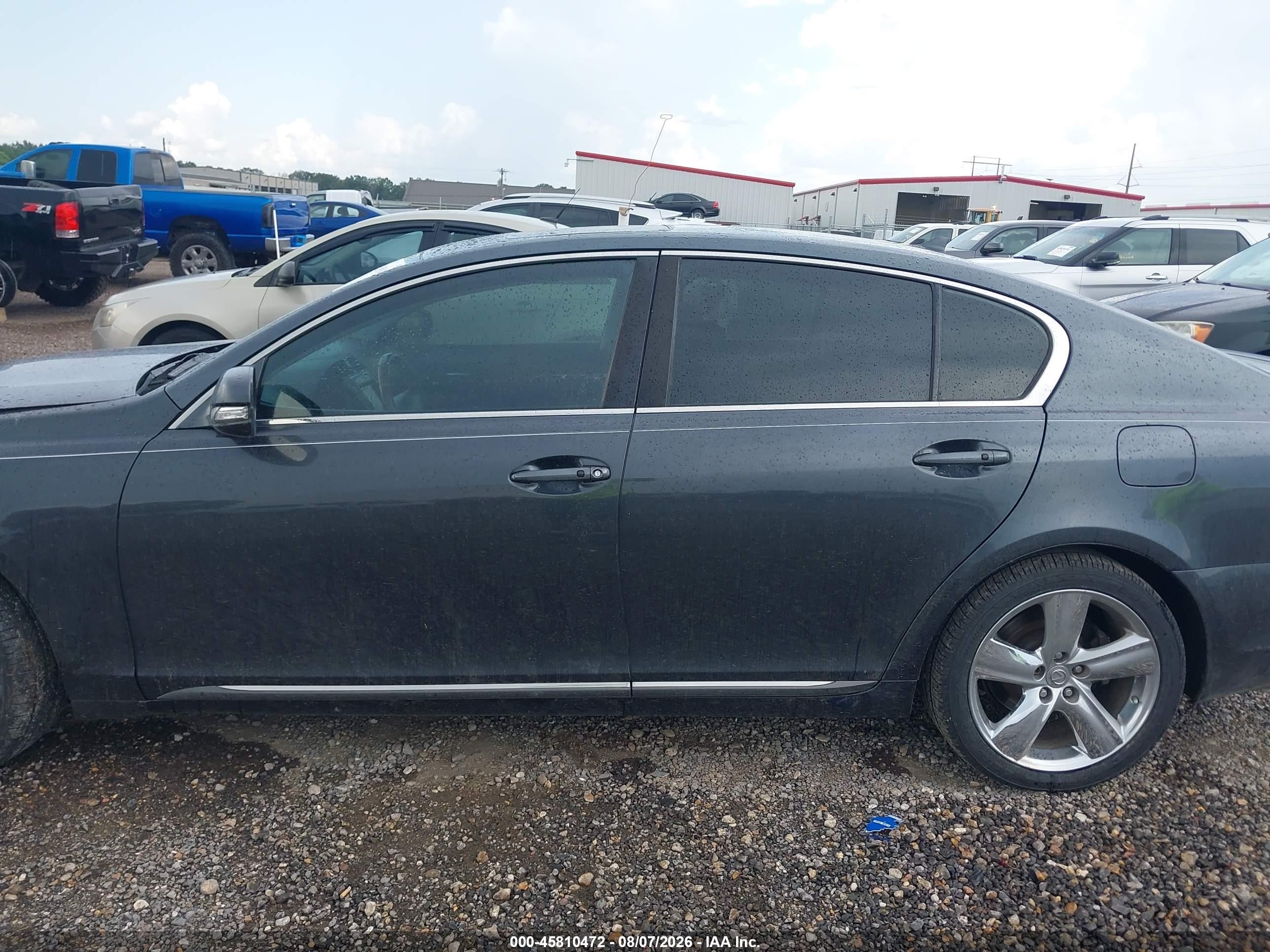 2011 Lexus Gs 350   Серый vin: JTHBE1KS6B0053303