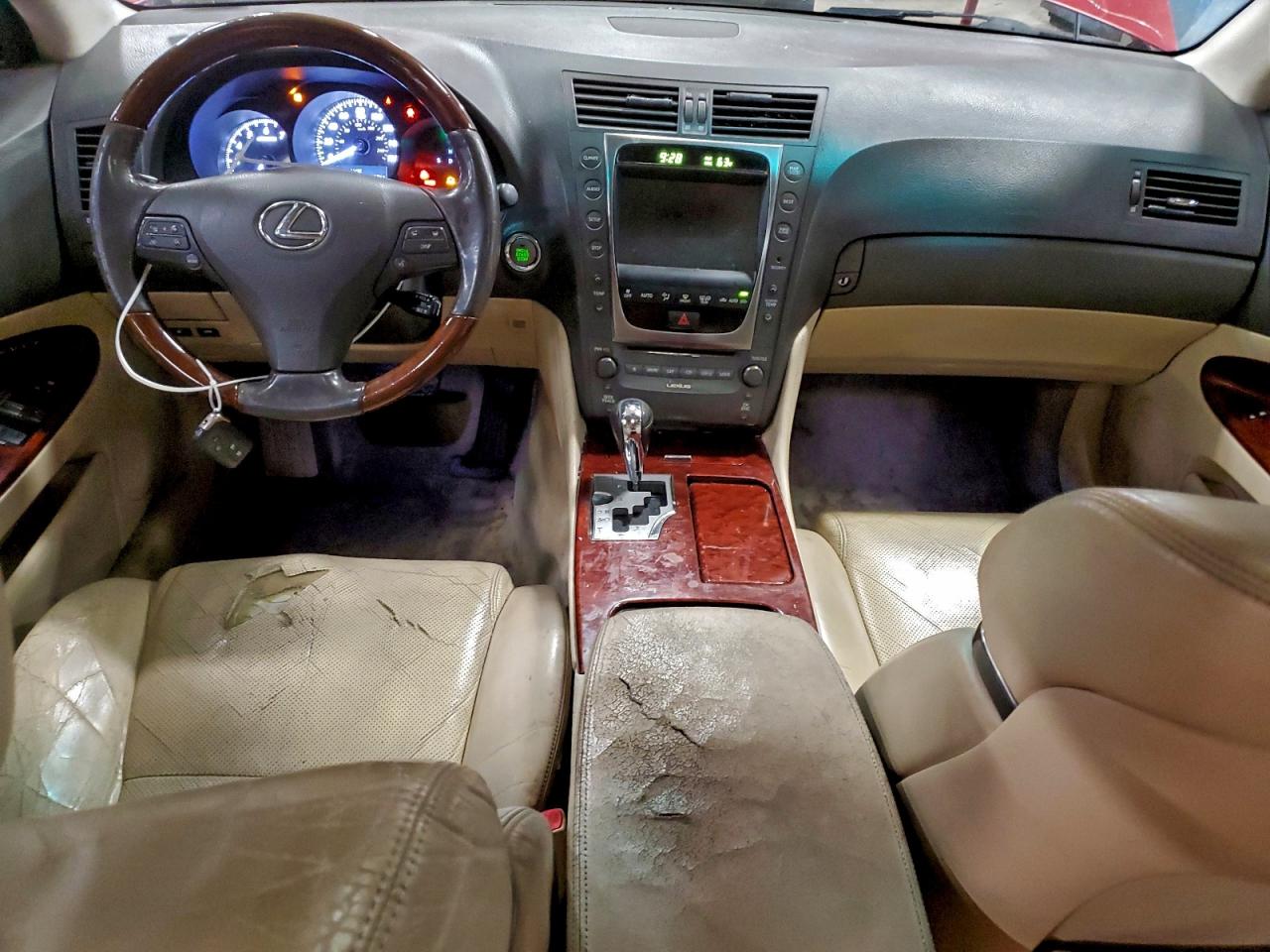 2010 Lexus Gs 350 Red vin: JTHBE1KS7A0047881