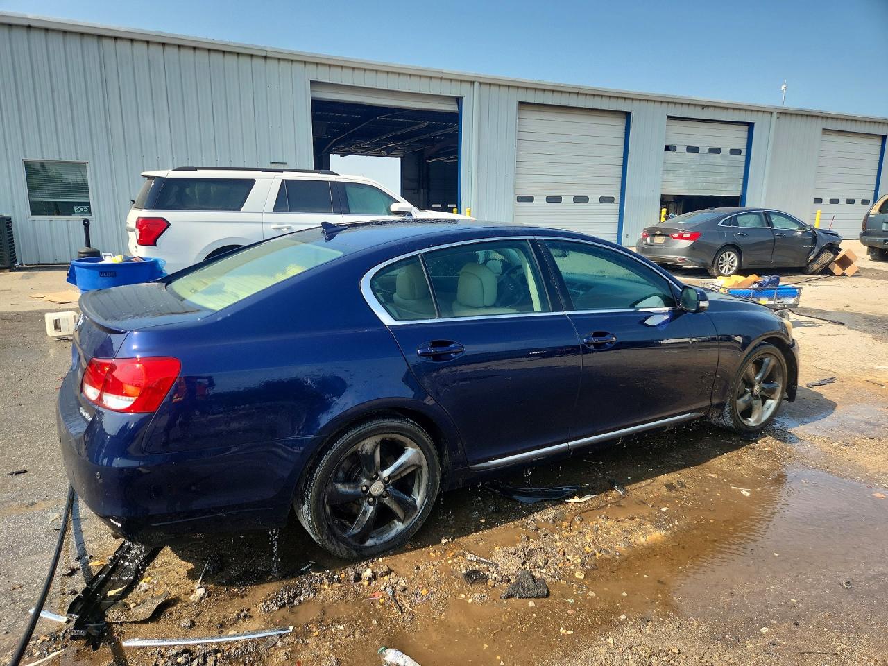 2011 Lexus Gs 350 Blue vin: JTHBE1KS7B0053715