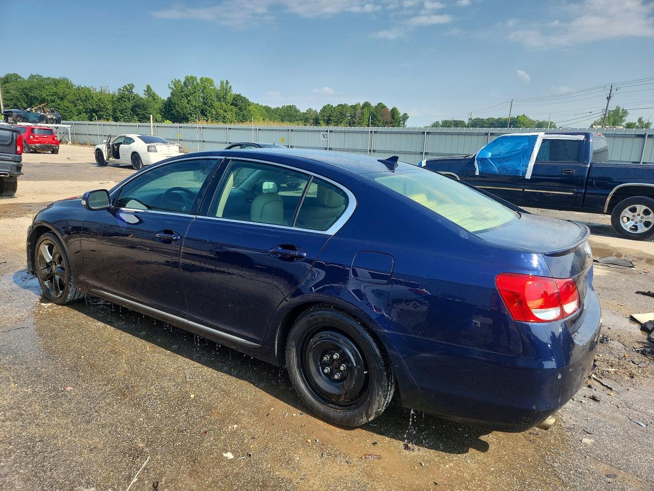 2011 Lexus Gs 350 Blue vin: JTHBE1KS7B0053715