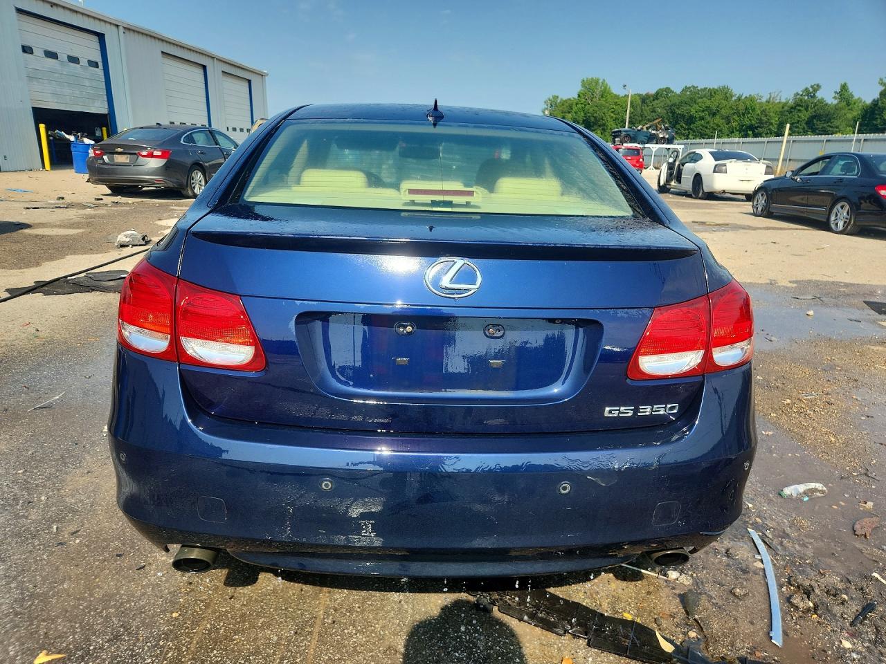 2011 Lexus Gs 350 Blue vin: JTHBE1KS7B0053715
