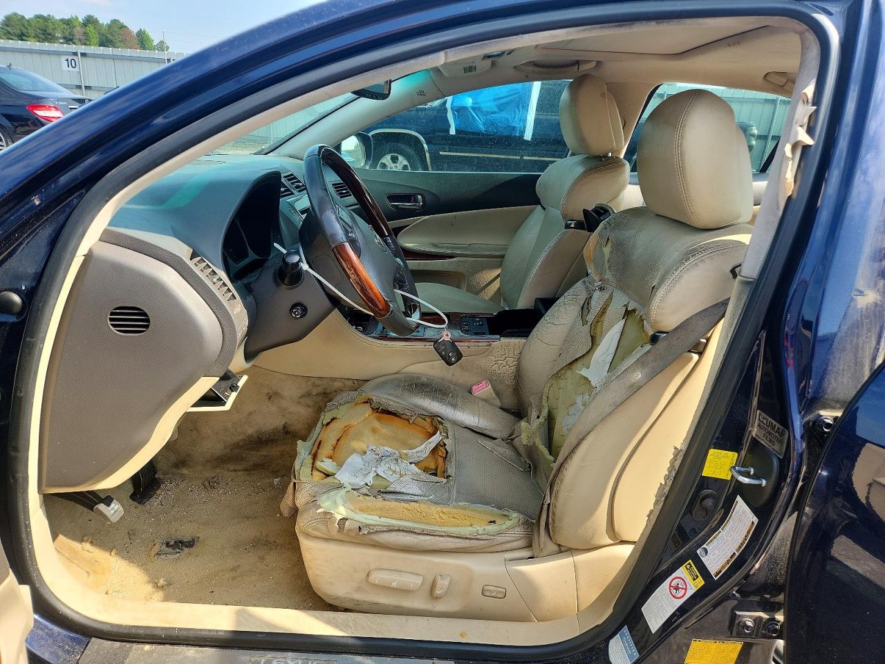 2011 Lexus Gs 350 Blue vin: JTHBE1KS7B0053715