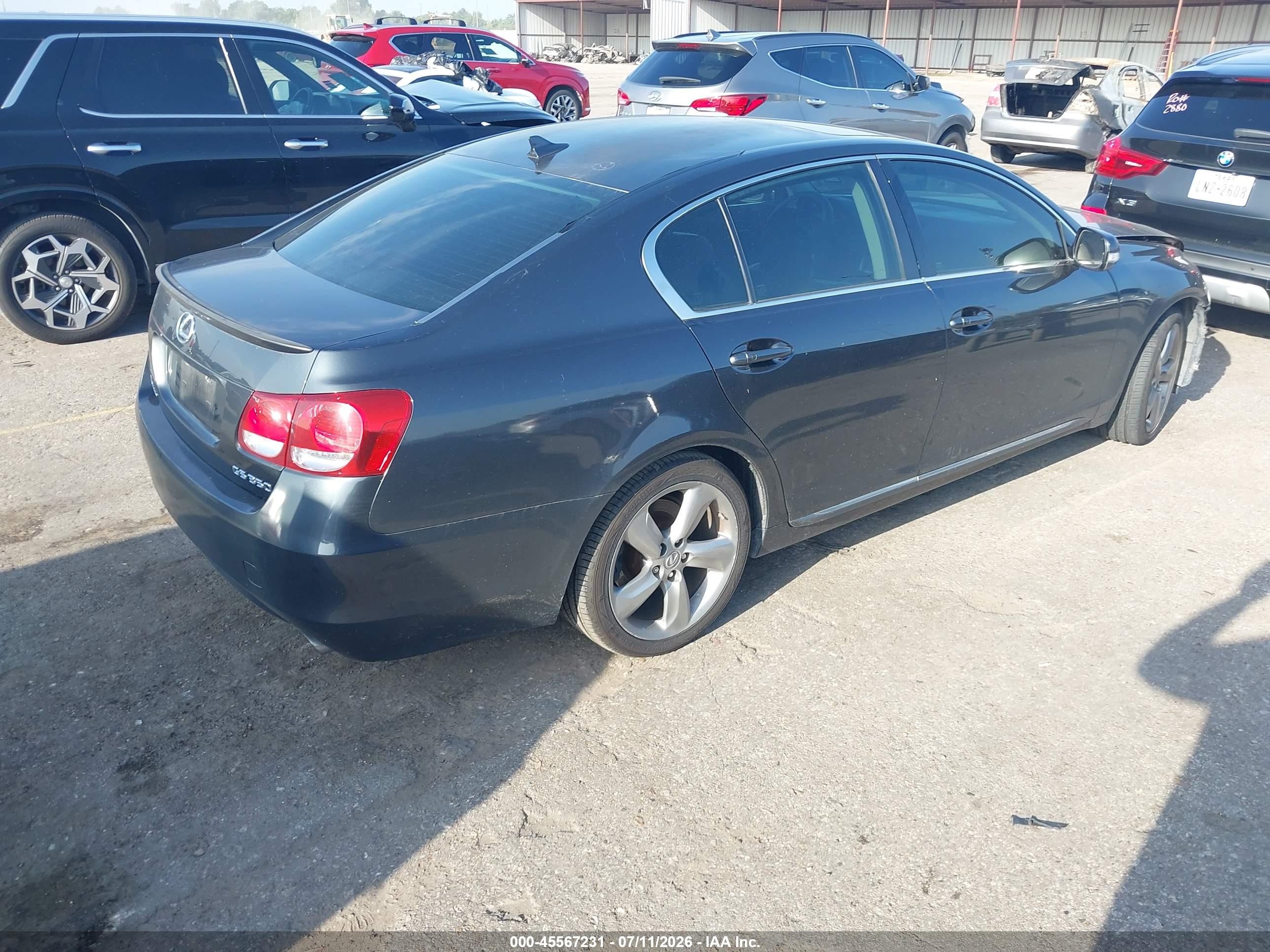 2010 Lexus Gs 350   Gray vin: JTHBE1KSXA0047289