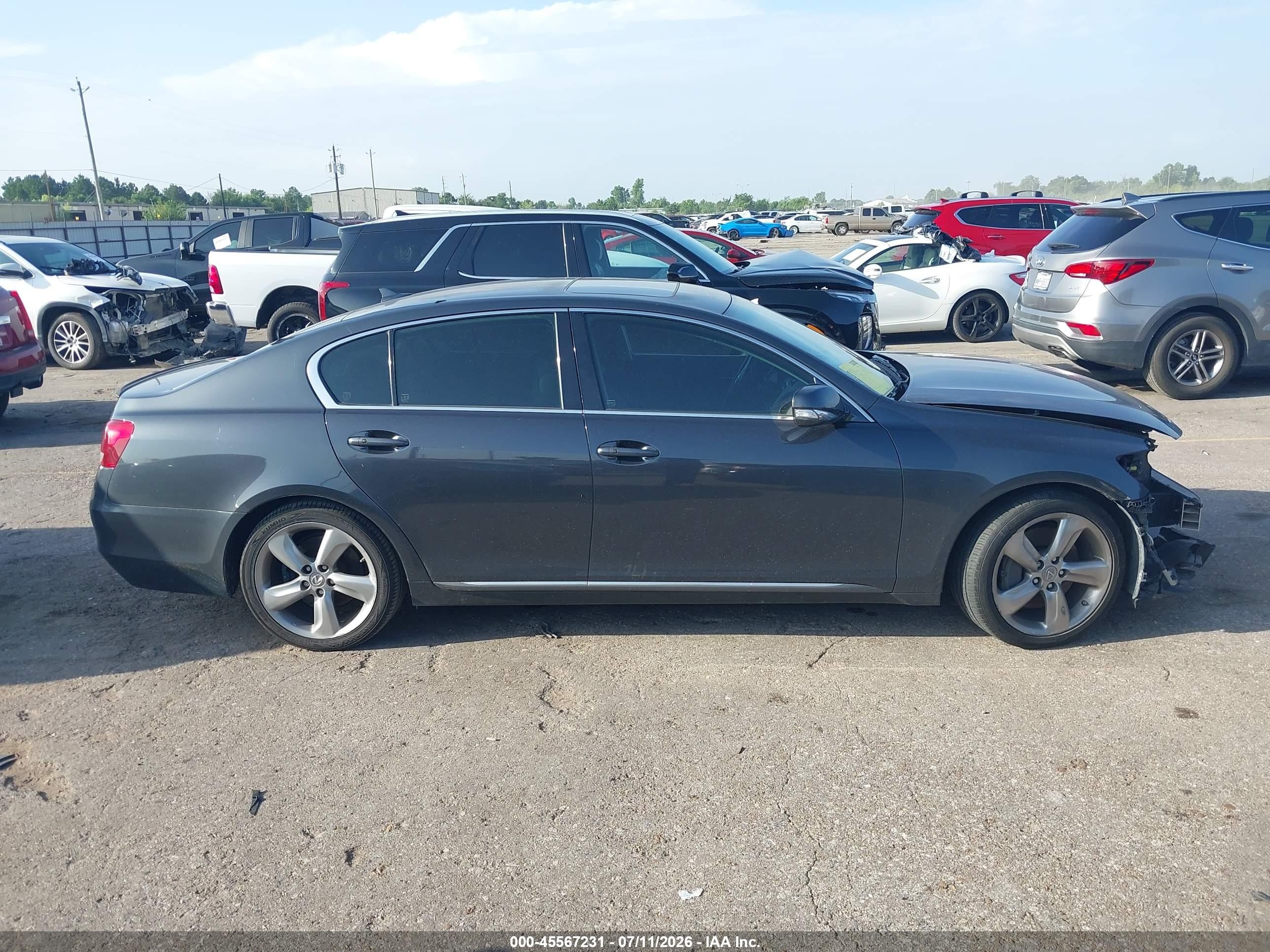 2010 Lexus Gs 350   Gray vin: JTHBE1KSXA0047289