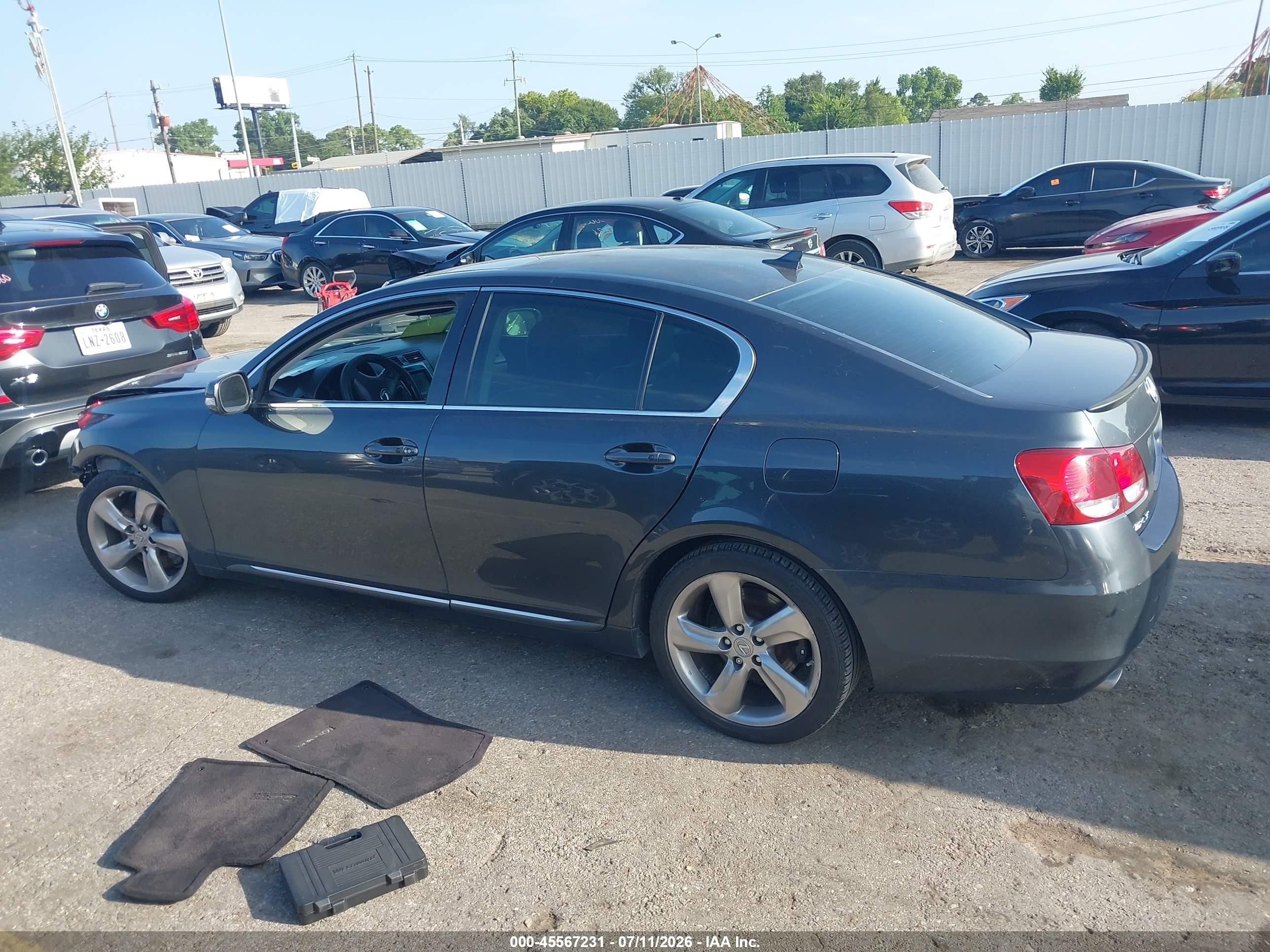 2010 Lexus Gs 350   Gray vin: JTHBE1KSXA0047289