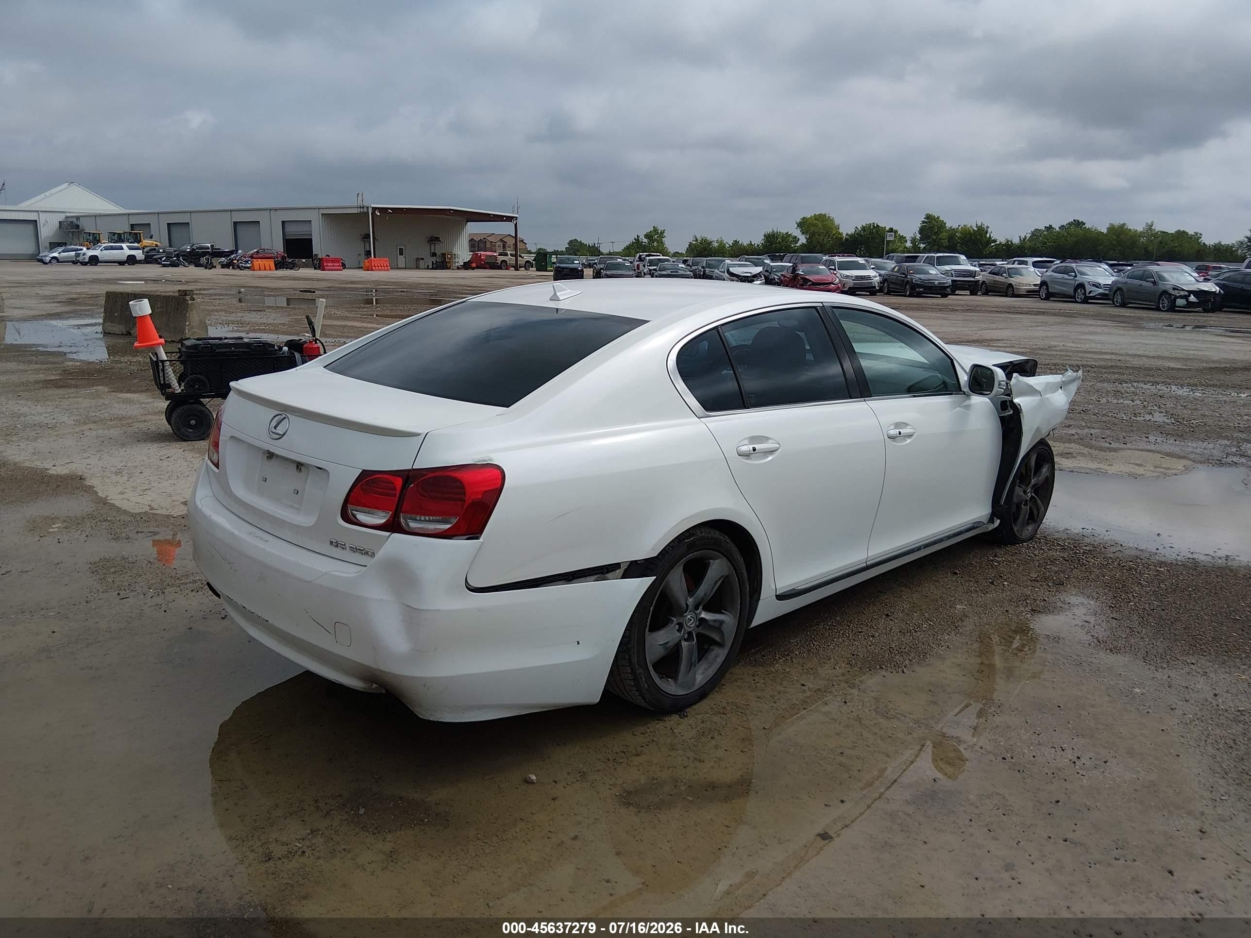 2011 Lexus Gs 350   White vin: JTHBE1KSXB0052249