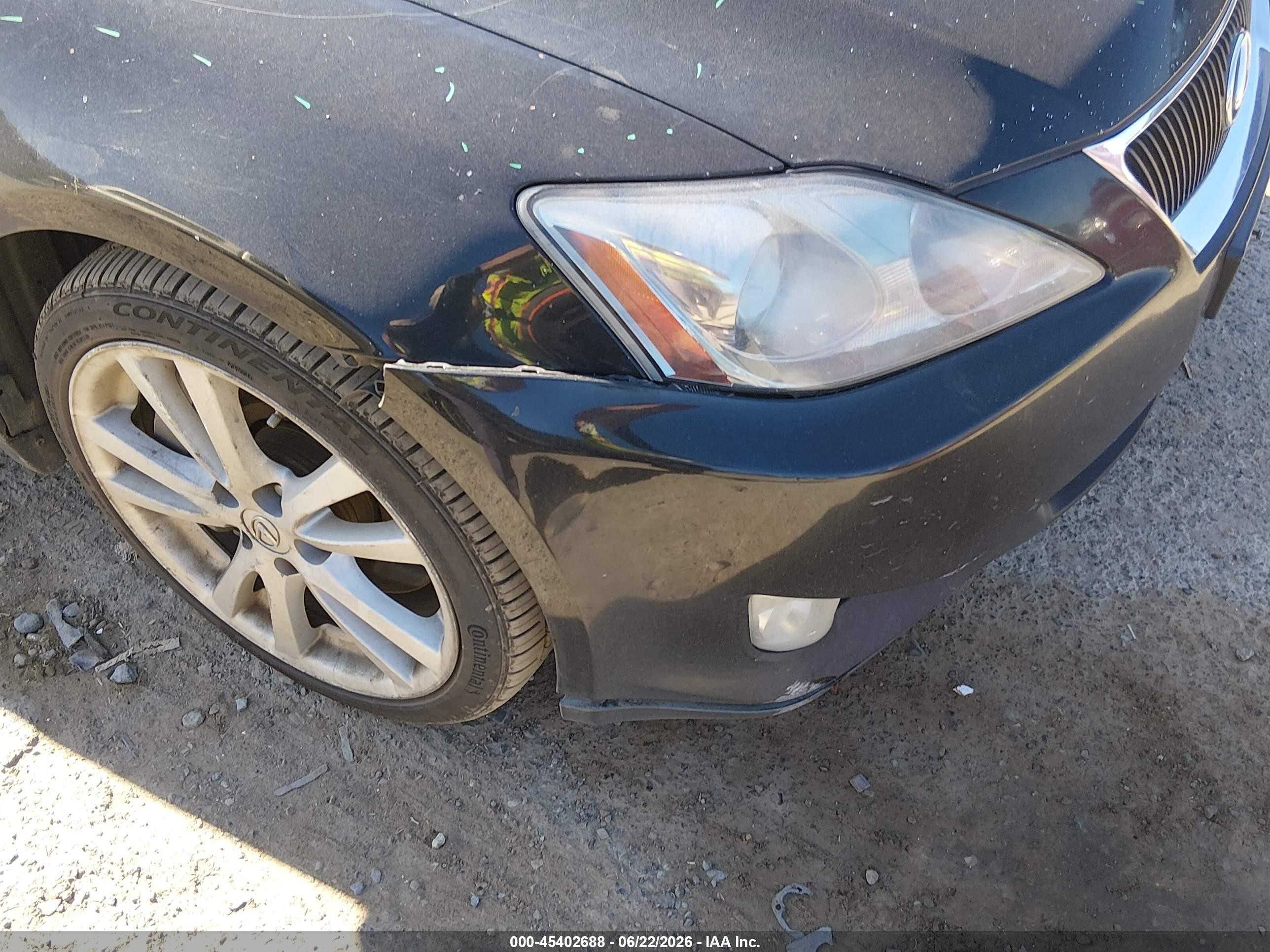 2006 Lexus Is 350 Черный vin: JTHBE262062000395
