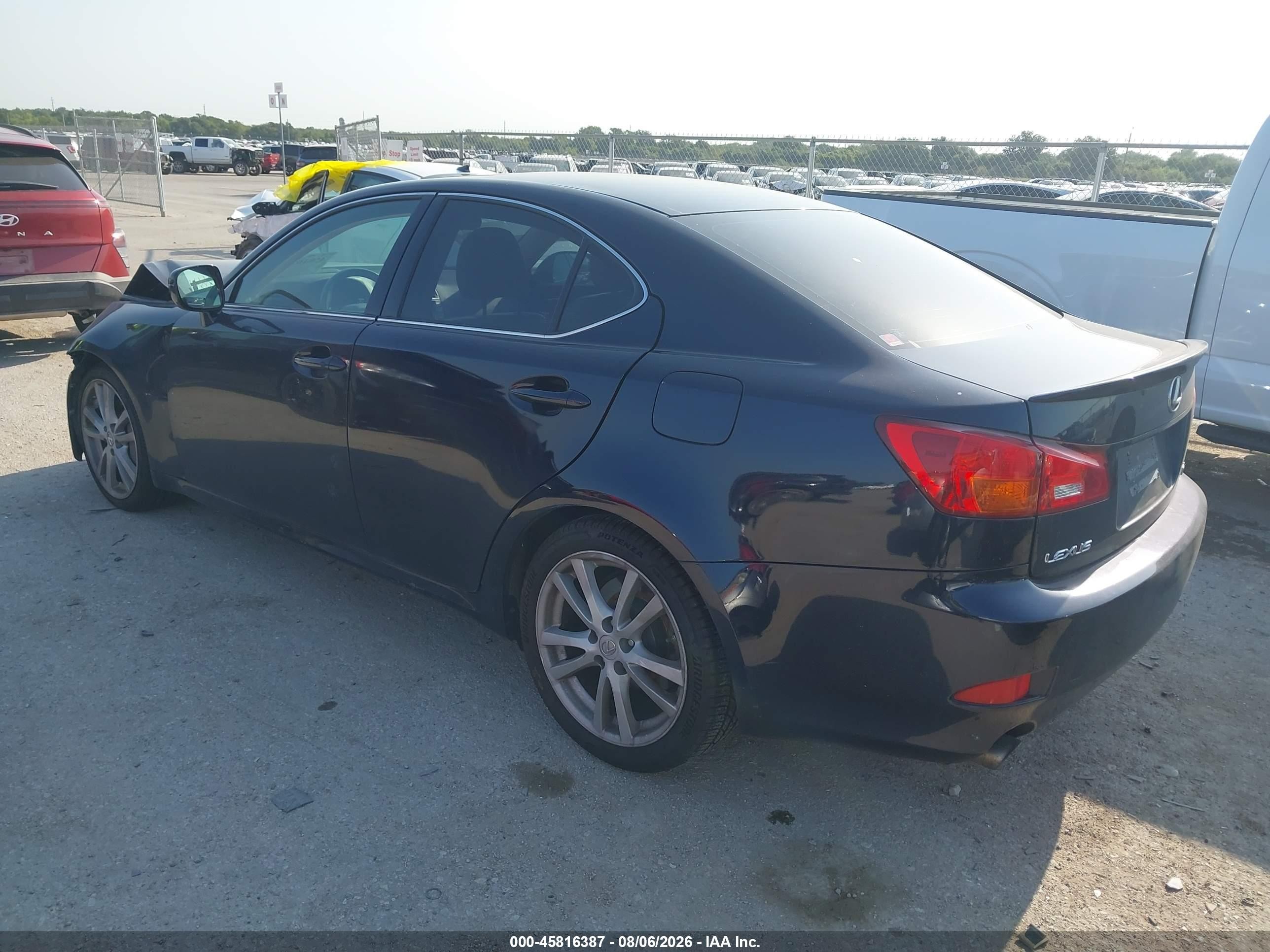 2006 Lexus Is 350   Синий vin: JTHBE262062003233