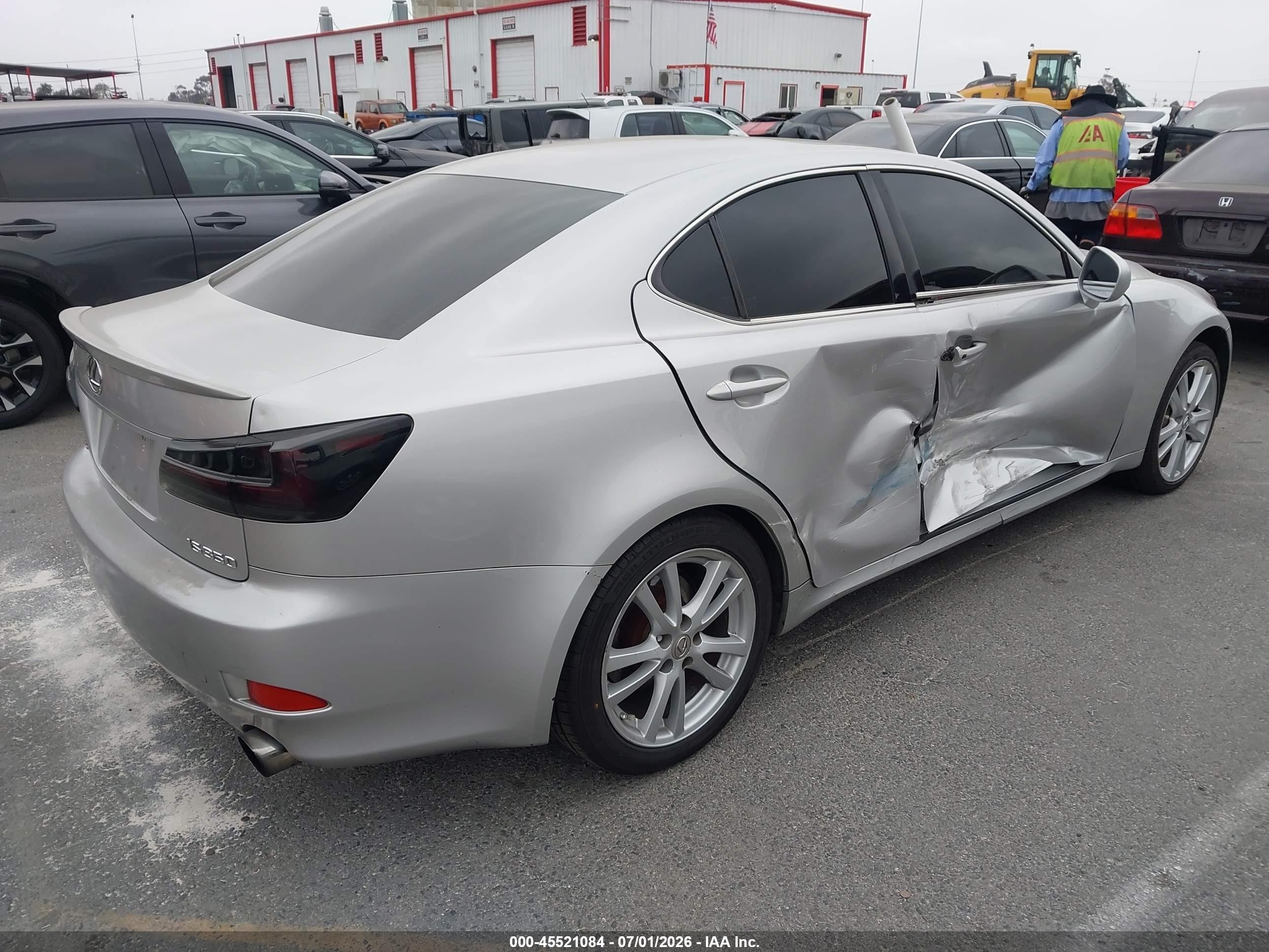 2006 Lexus Is 350   Silver vin: JTHBE262062005113