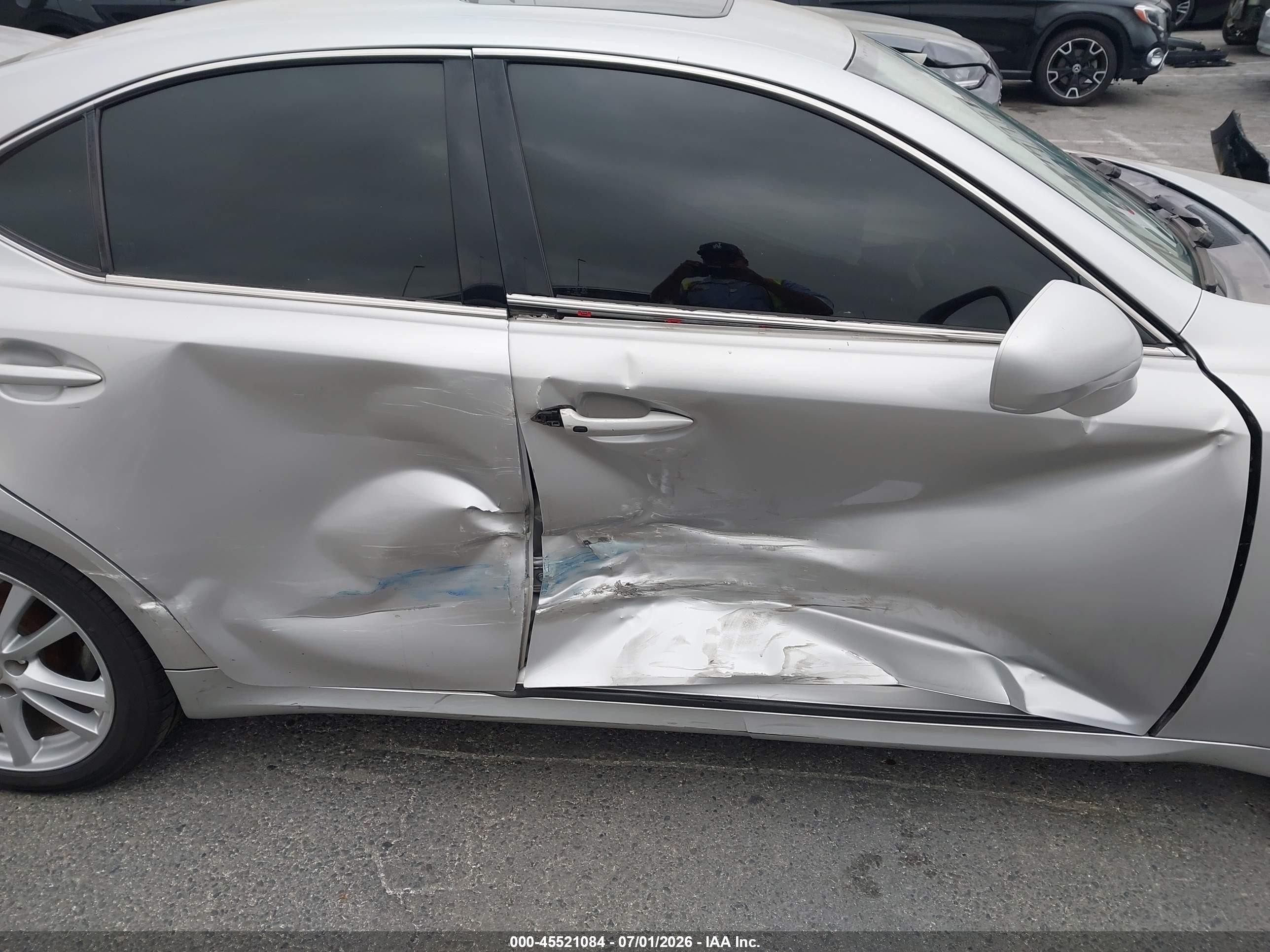 2006 Lexus Is 350   Silver vin: JTHBE262062005113