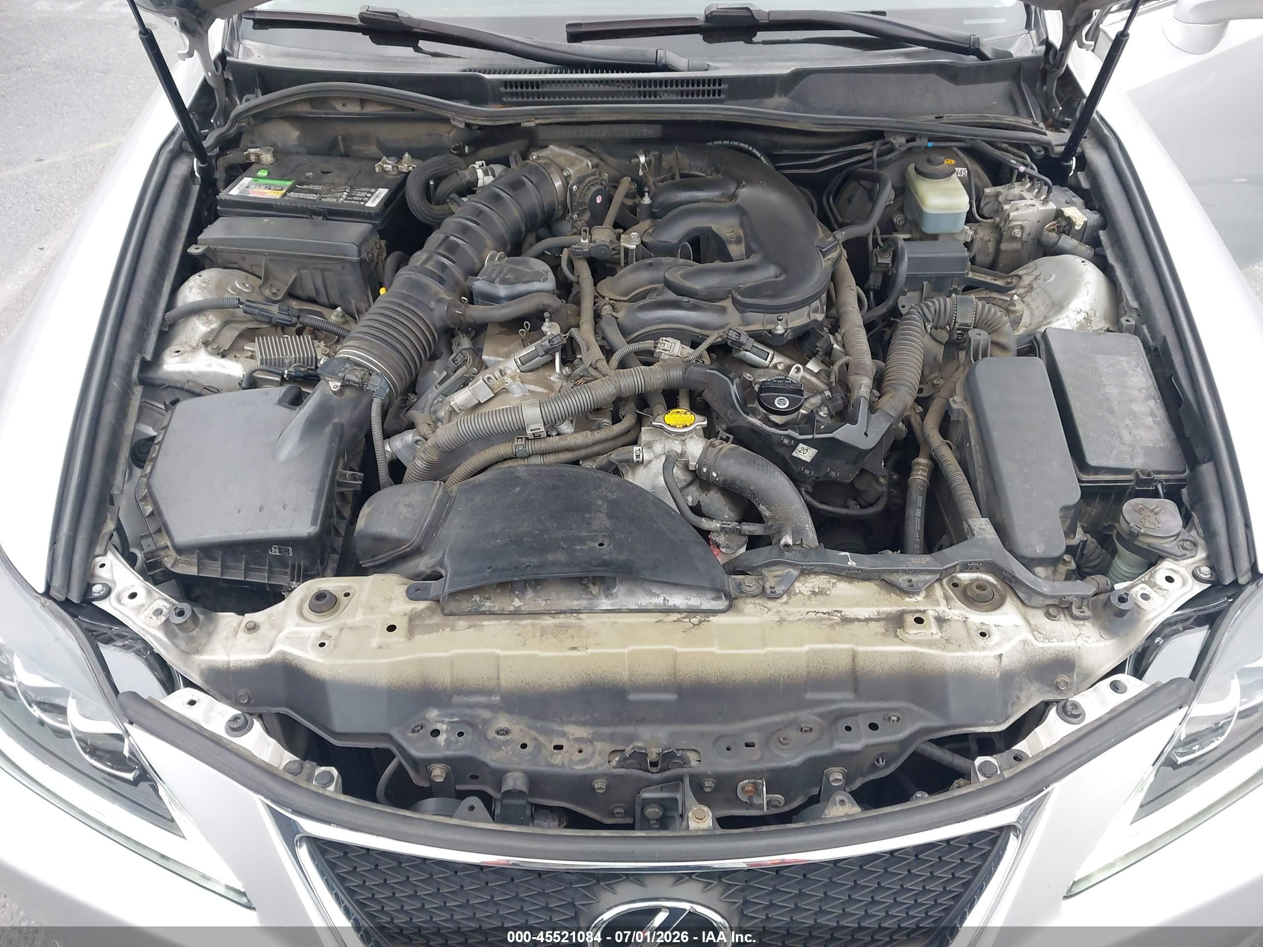 2006 Lexus Is 350   Silver vin: JTHBE262062005113
