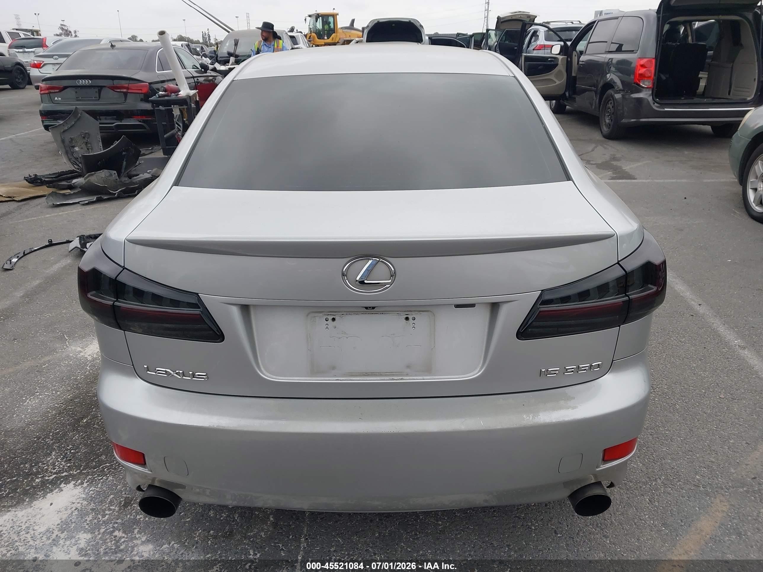 2006 Lexus Is 350   Silver vin: JTHBE262062005113