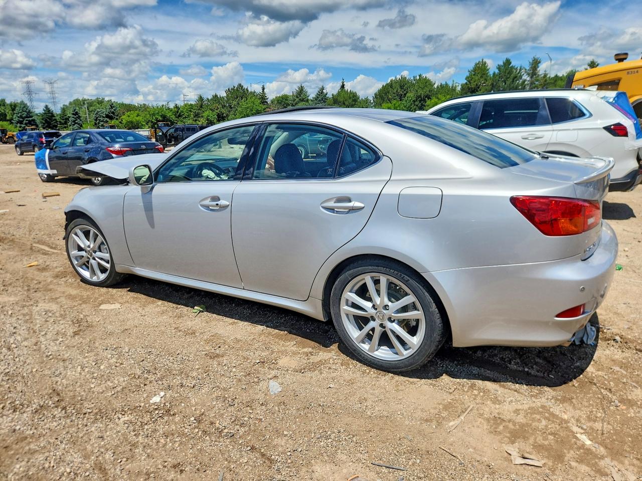 2006 Lexus Is 350 Silver vin: JTHBE262065006485