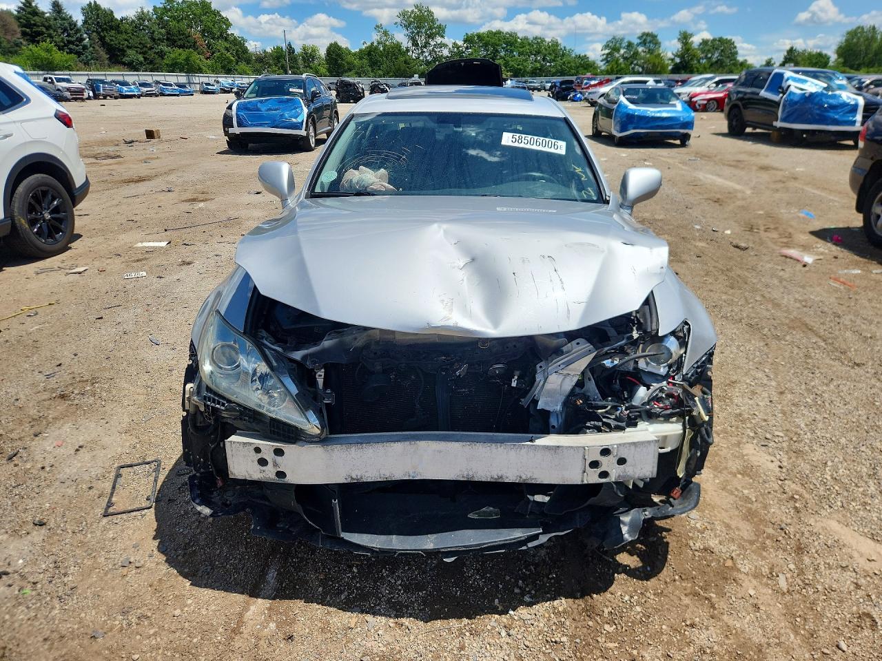 2006 Lexus Is 350 Silver vin: JTHBE262065006485