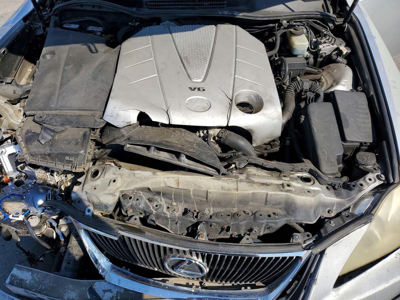 2006 Lexus Is 350 Silver vin: JTHBE262065008429