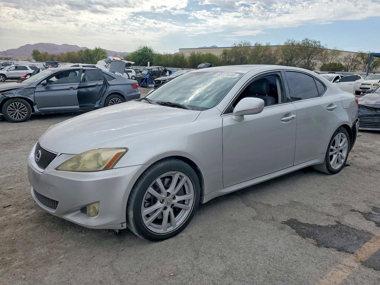 2007 Lexus Is 350 Silver vin: JTHBE262072012547