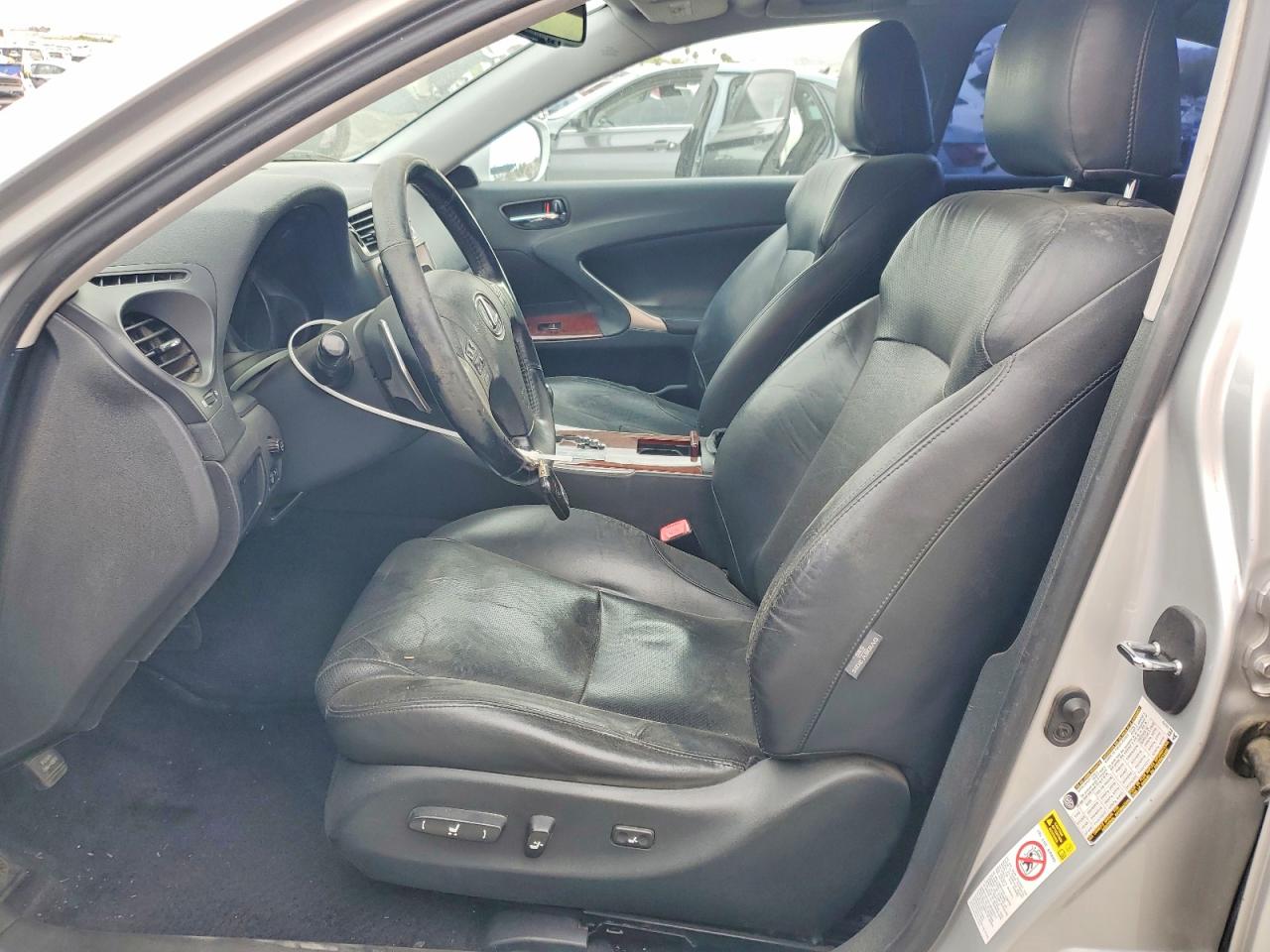 2007 Lexus Is 350 Silver vin: JTHBE262072012547