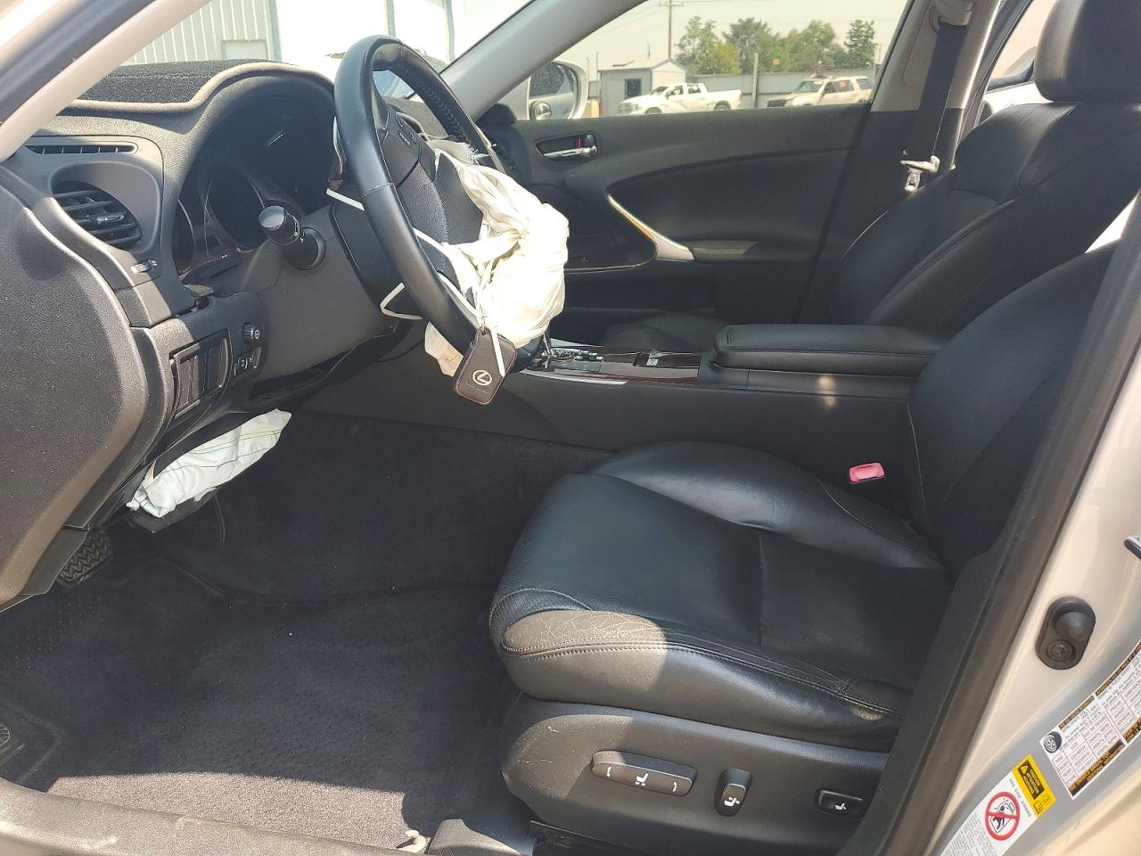 2007 Lexus Is 350 Silver vin: JTHBE262075012675