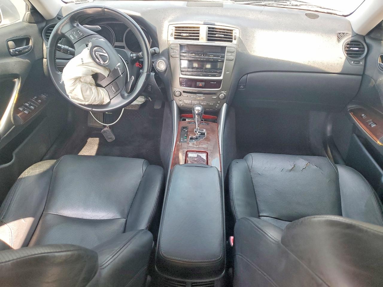 2007 Lexus Is 350 Silver vin: JTHBE262075012675