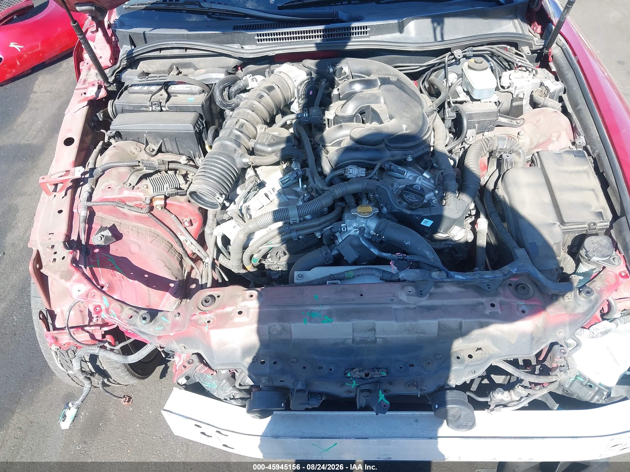 2006 Lexus Is 350   Red vin: JTHBE262165002669