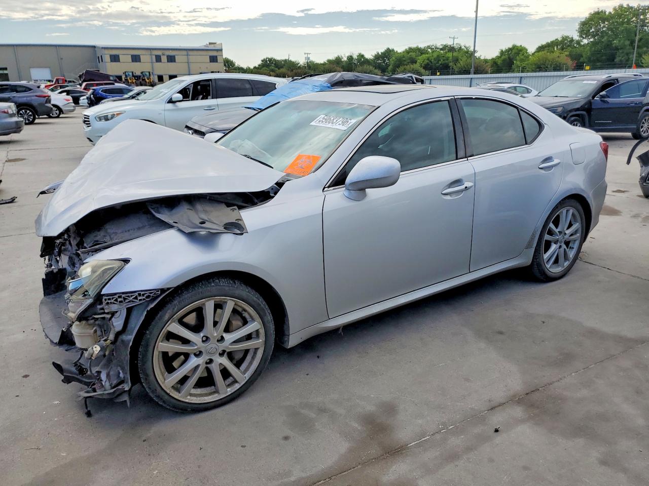 2006 Lexus Is 350 Silver vin: JTHBE262165004549