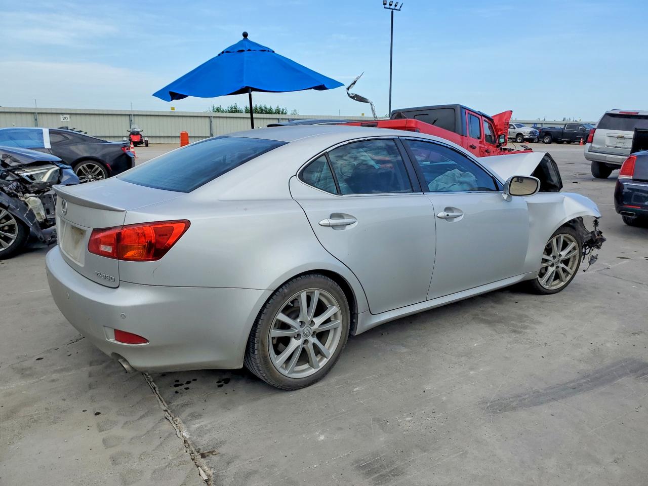 2006 Lexus Is 350 Silver vin: JTHBE262165004549