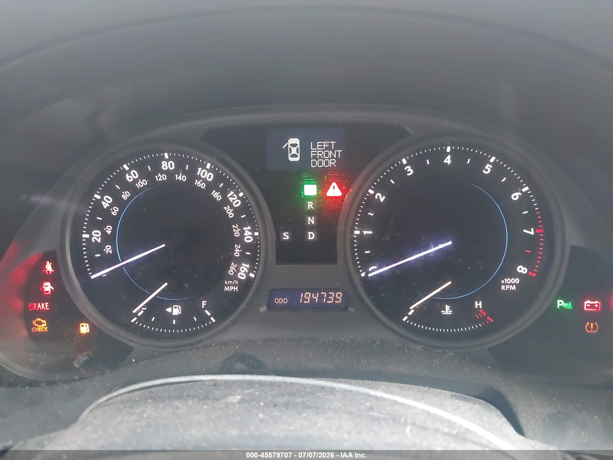 2007 Lexus Is 350   Silver vin: JTHBE262172008426