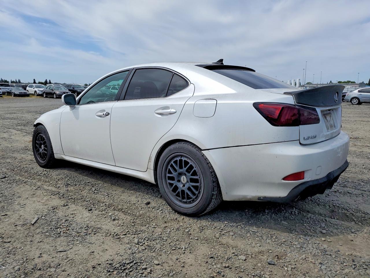 2007 Lexus Is 350 White vin: JTHBE262172010256