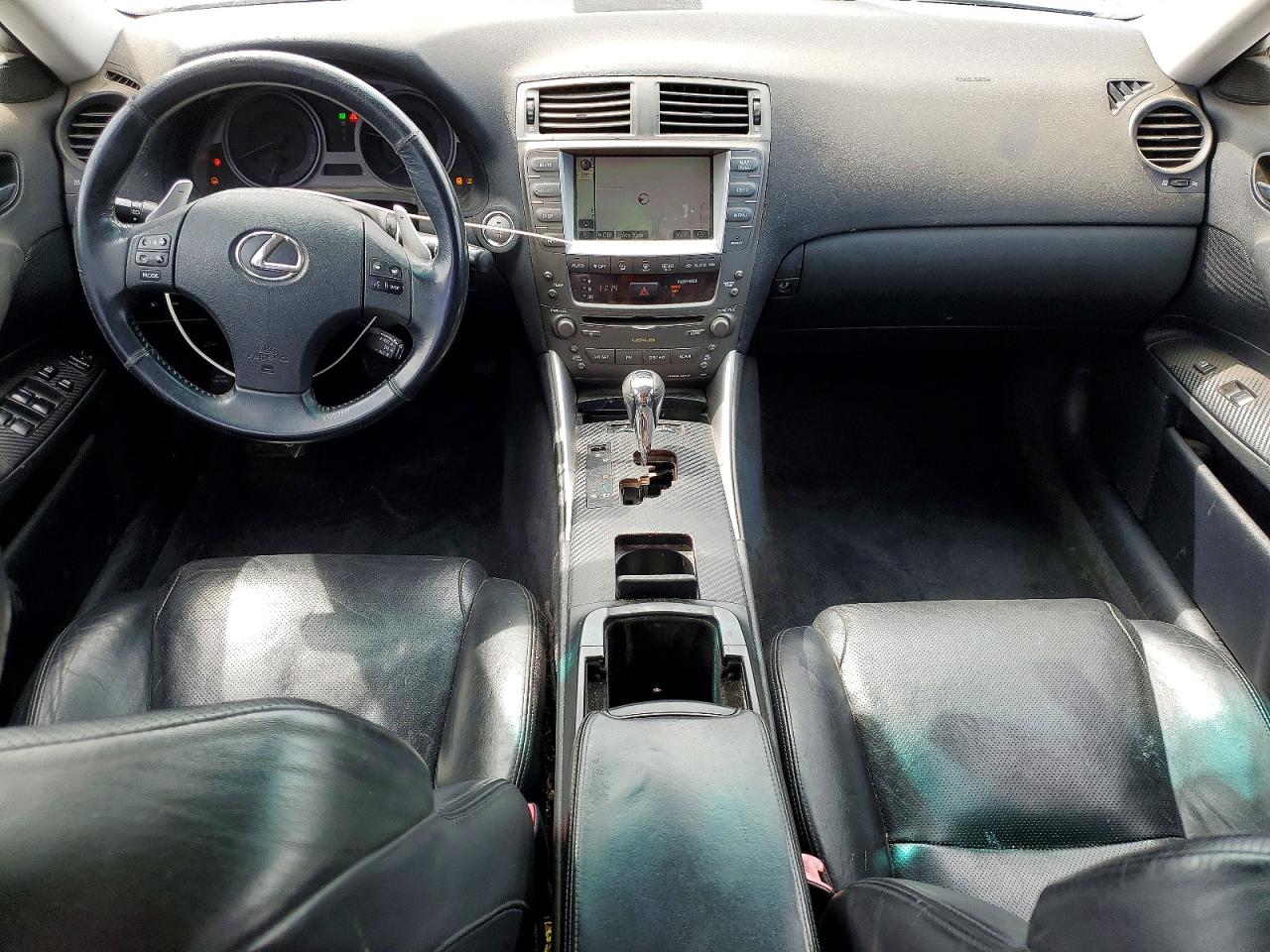 2007 Lexus Is 350 White vin: JTHBE262172010256