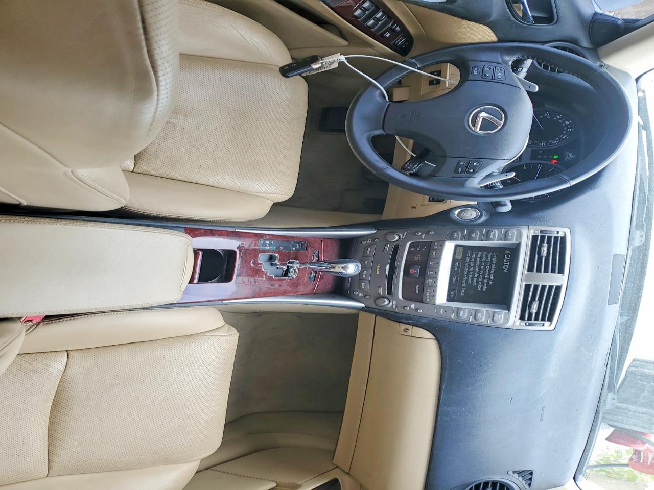 2007 Lexus Is 350 Silver vin: JTHBE262175016251