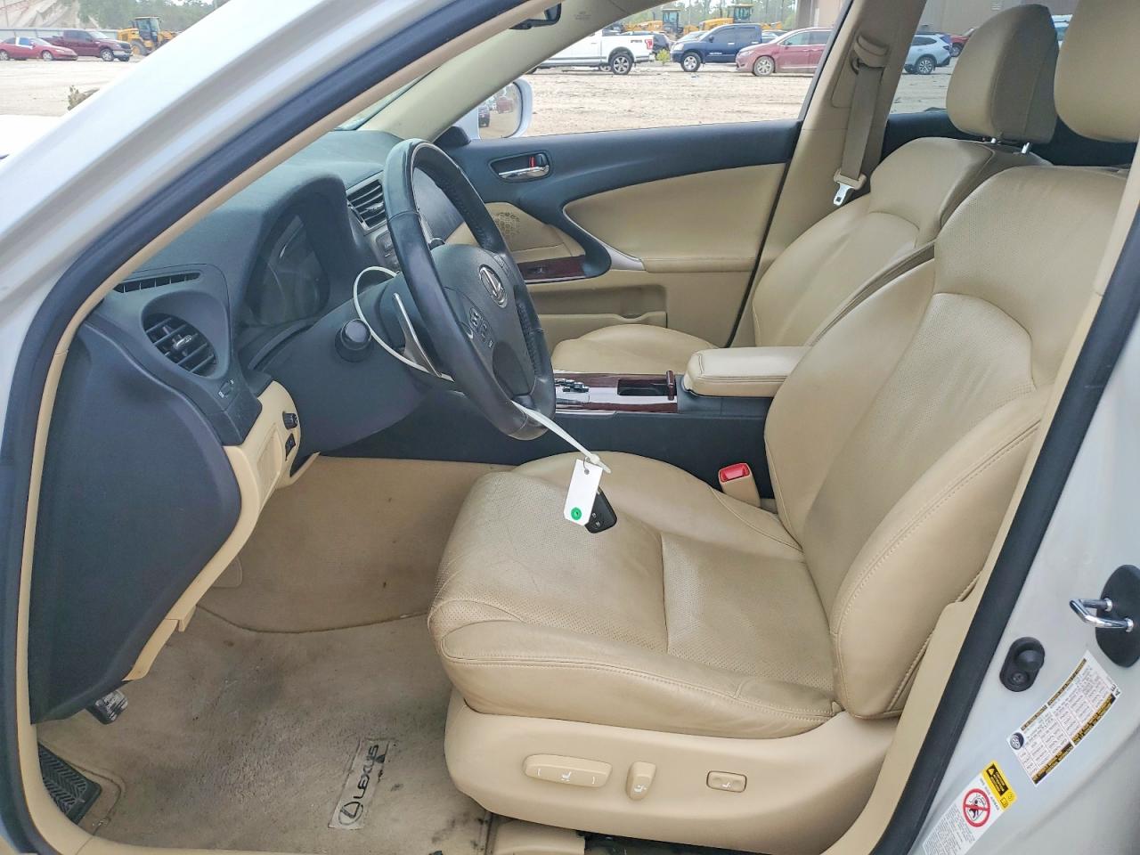 2007 Lexus Is 350 Silver vin: JTHBE262175016251