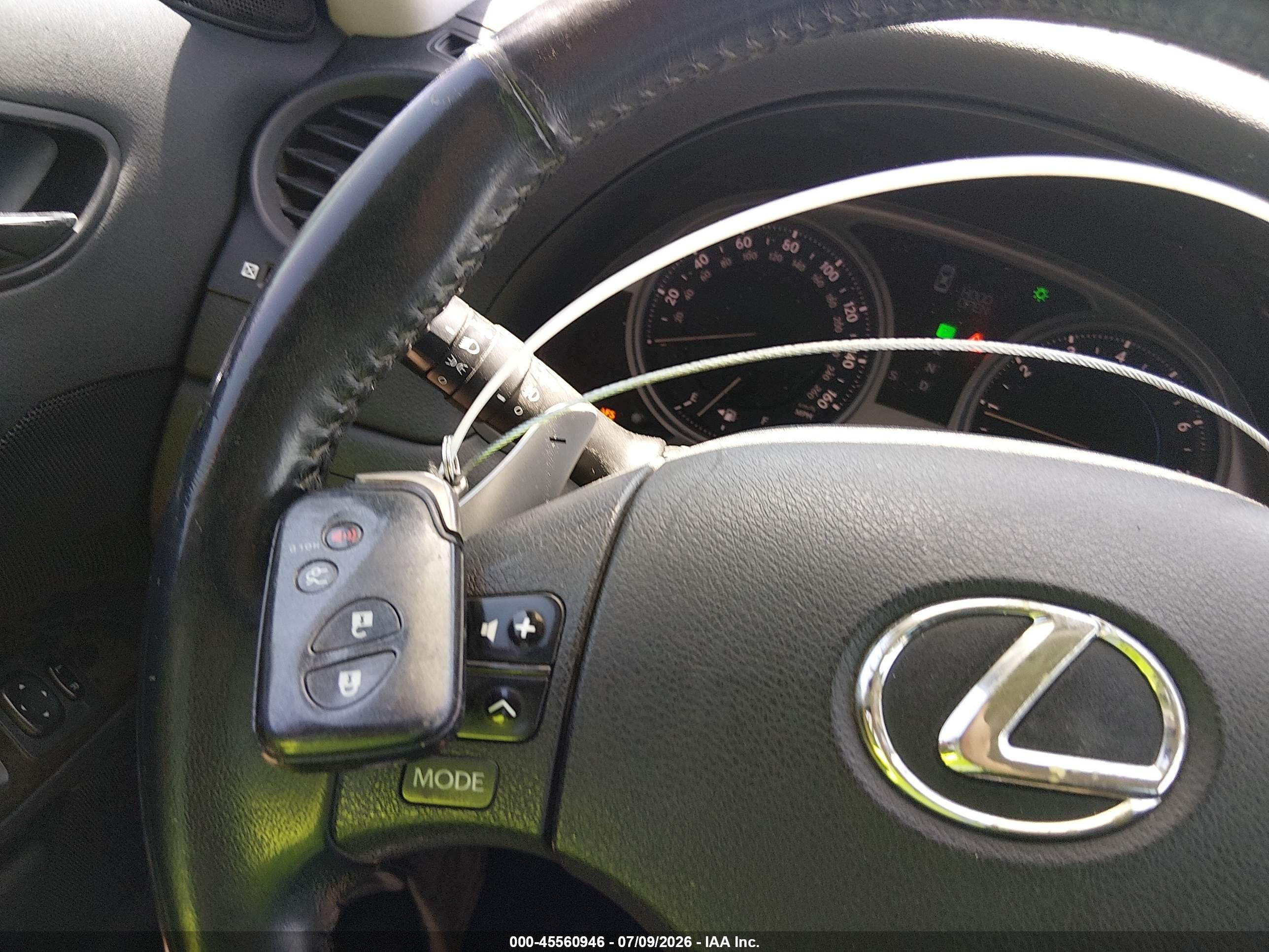 2009 Lexus Is 350   Silver vin: JTHBE262192016688