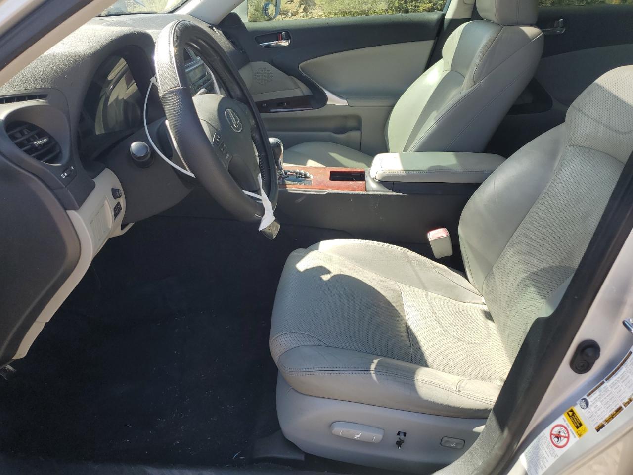 2006 Lexus Is 350 Silver vin: JTHBE262262001578