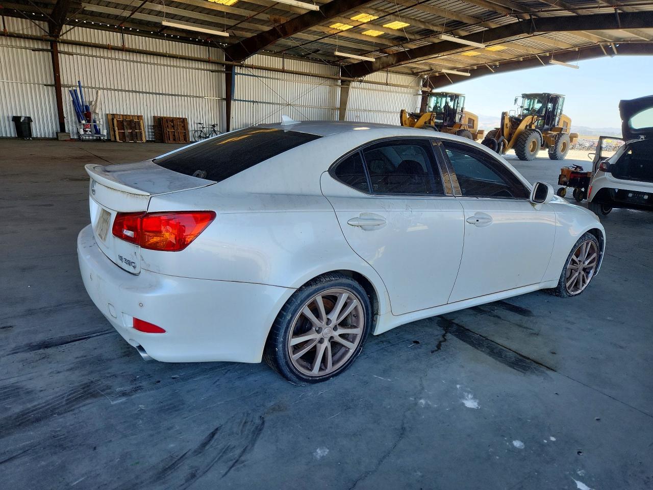 2007 Lexus Is 350 White vin: JTHBE262275012113