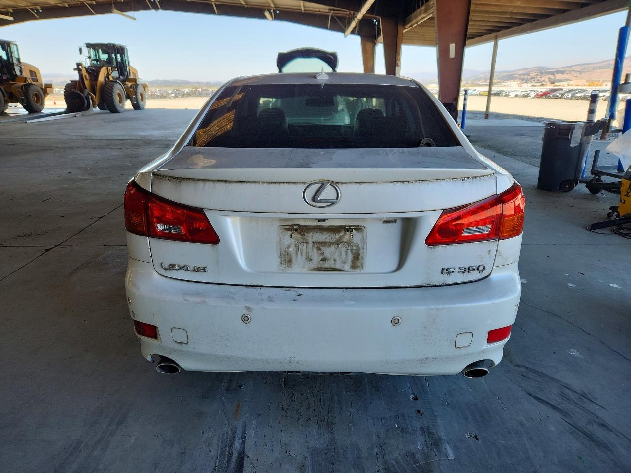 2007 Lexus Is 350 White vin: JTHBE262275012113