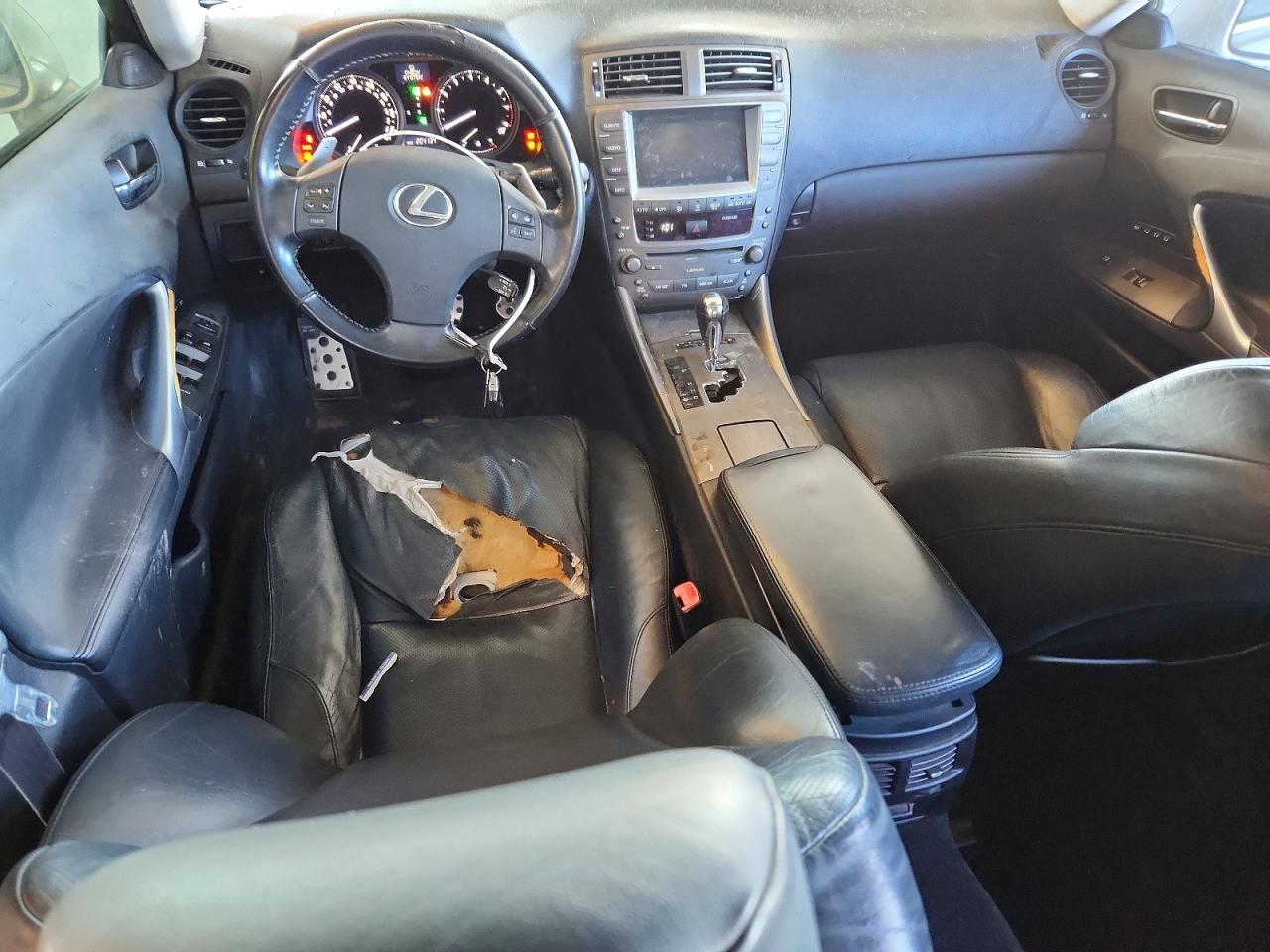 2007 Lexus Is 350 White vin: JTHBE262275012113