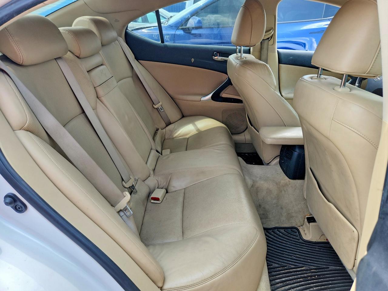 2007 Lexus Is 350 White vin: JTHBE262275016047