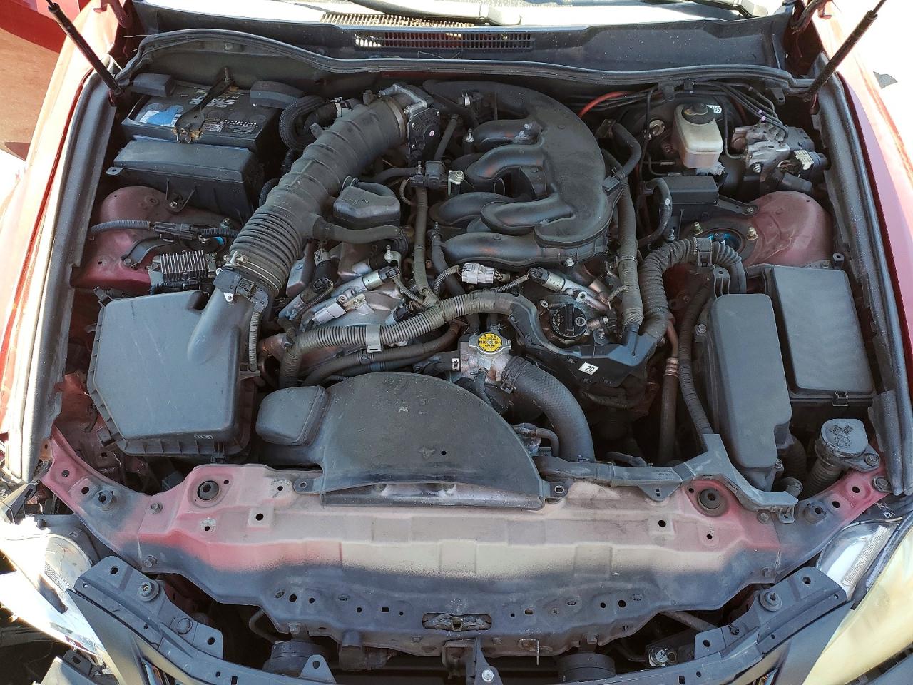 2008 Lexus Is 350 Burgundy vin: JTHBE262285020052