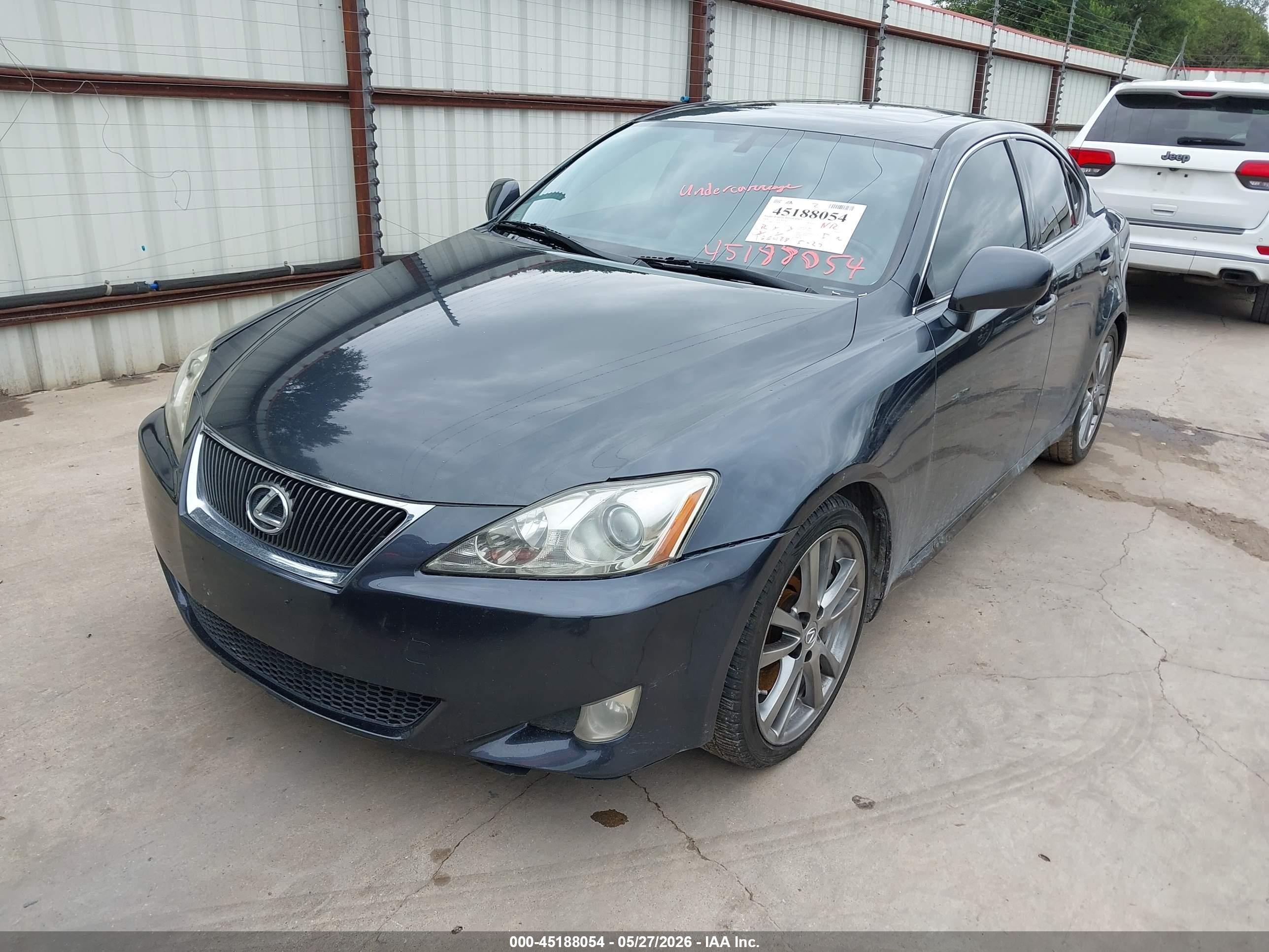2008 Lexus Is 350   Gray vin: JTHBE262285021251