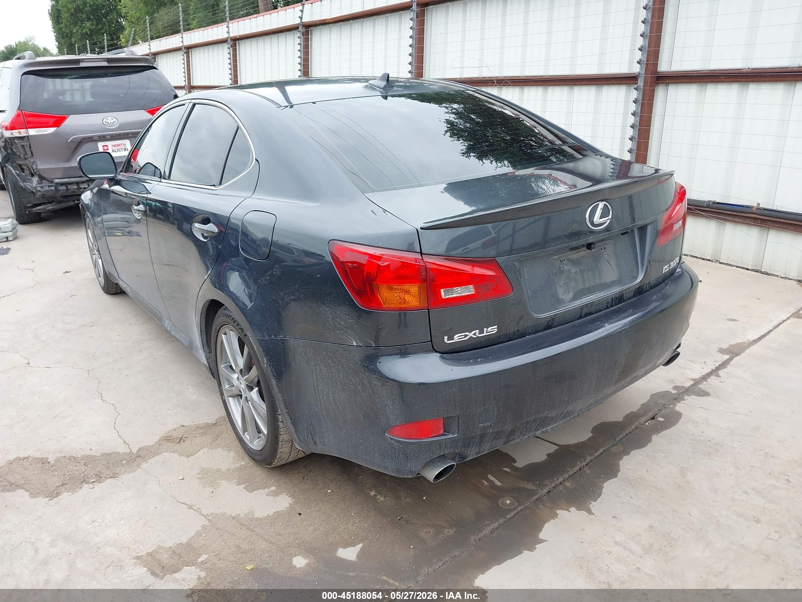 2008 Lexus Is 350   Gray vin: JTHBE262285021251